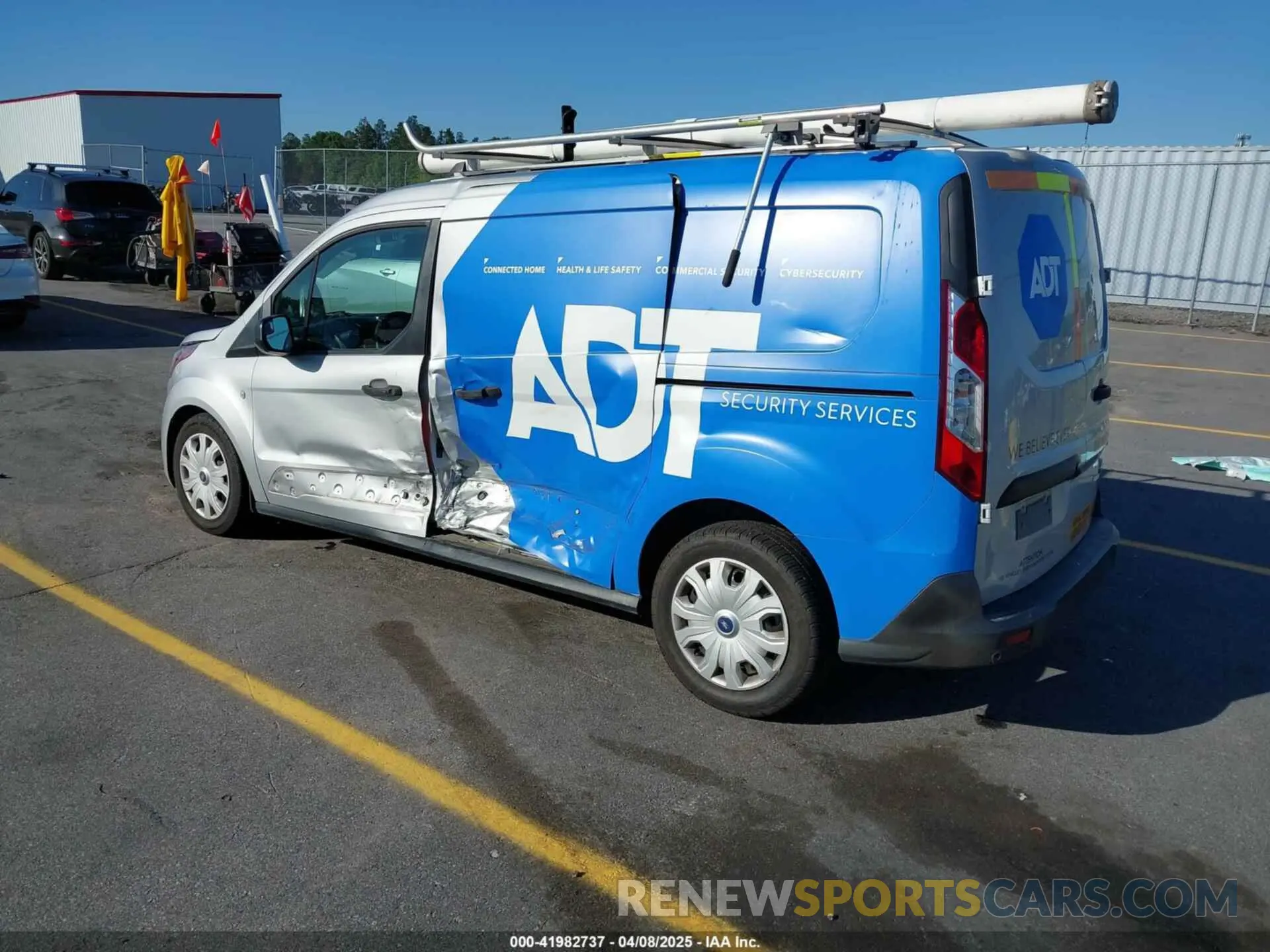 3 Photograph of a damaged car NM0LS7F25M1502430 FORD TRANSIT CONNECT 2021