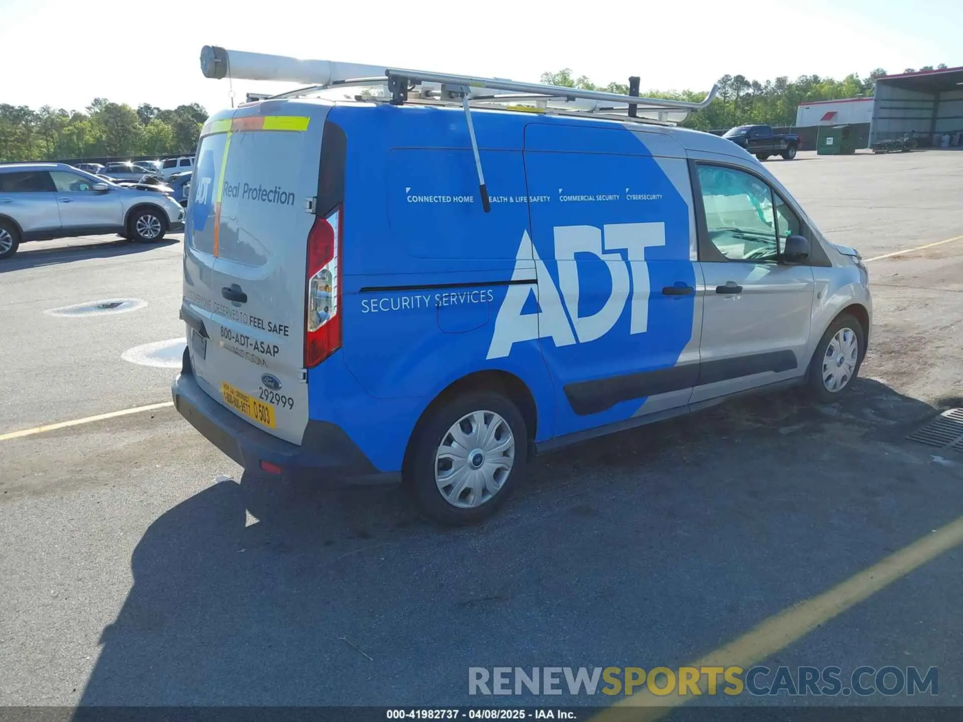 4 Photograph of a damaged car NM0LS7F25M1502430 FORD TRANSIT CONNECT 2021