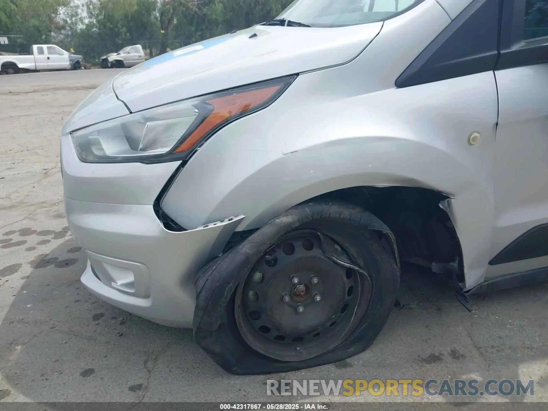 6 Фотография поврежденного автомобиля NM0LS7F26M1502372 FORD TRANSIT CONNECT 2021