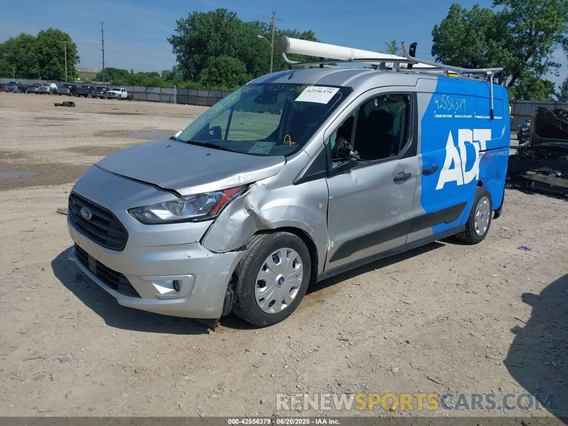 2 Photograph of a damaged car NM0LS7F29M1503029 FORD TRANSIT CONNECT 2021