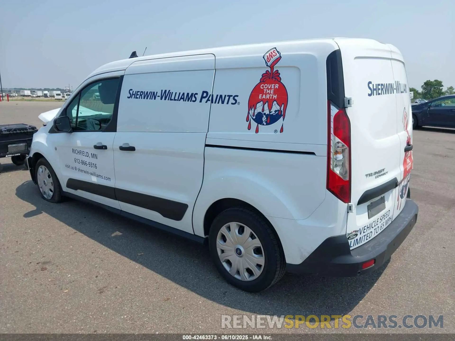 3 Фотография поврежденного автомобиля NM0LS7F7XM1495471 FORD TRANSIT CONNECT 2021