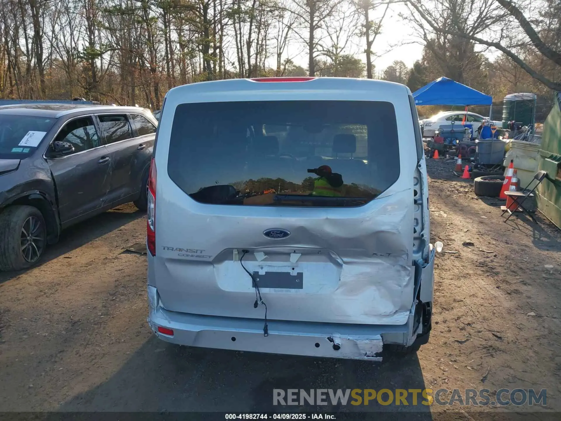 16 Photograph of a damaged car NM0GE9F26N1541310 FORD TRANSIT CONNECT 2022