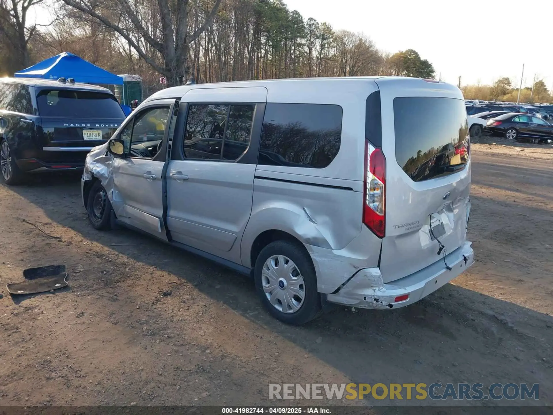 3 Photograph of a damaged car NM0GE9F26N1541310 FORD TRANSIT CONNECT 2022