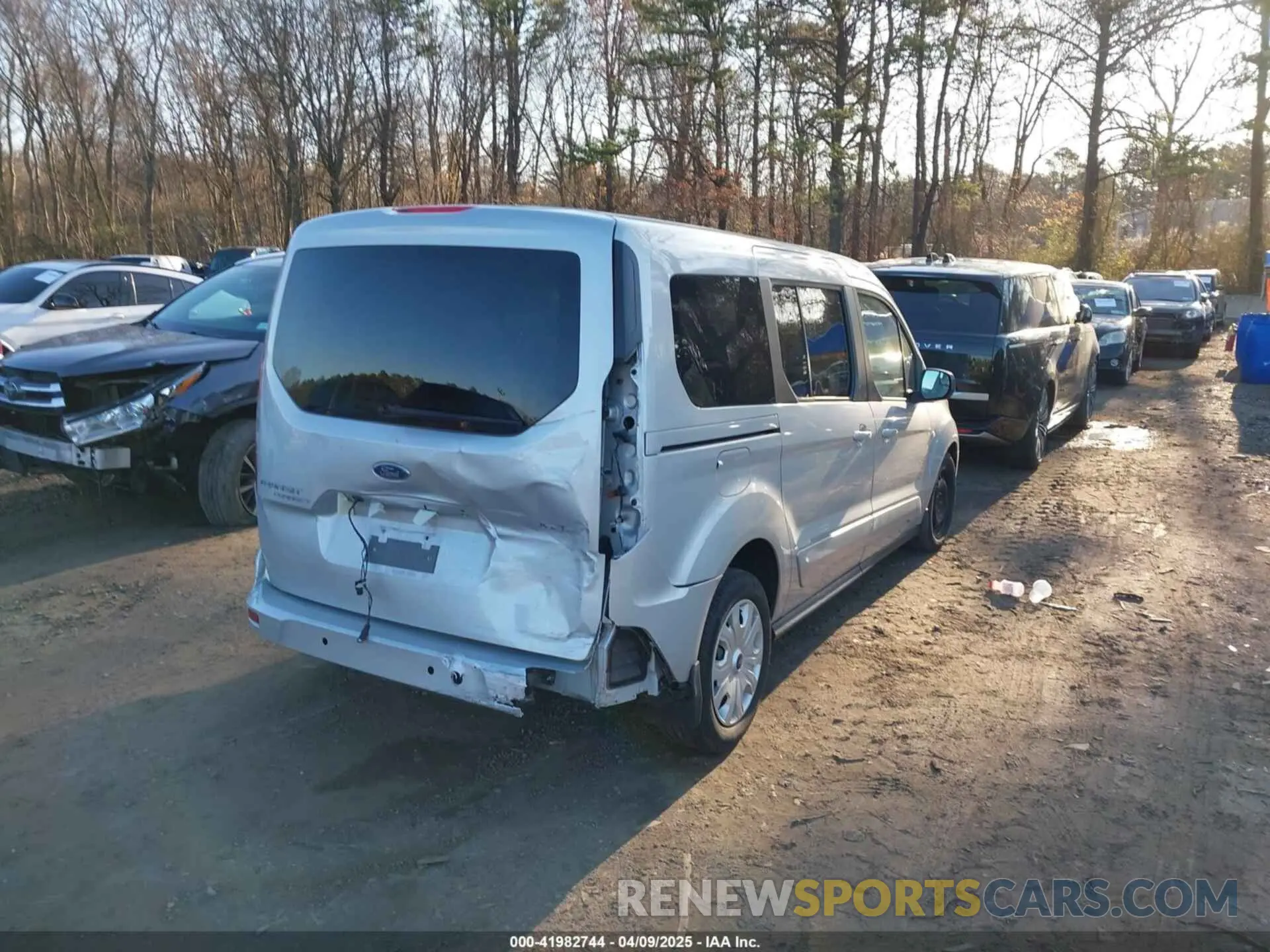 4 Photograph of a damaged car NM0GE9F26N1541310 FORD TRANSIT CONNECT 2022