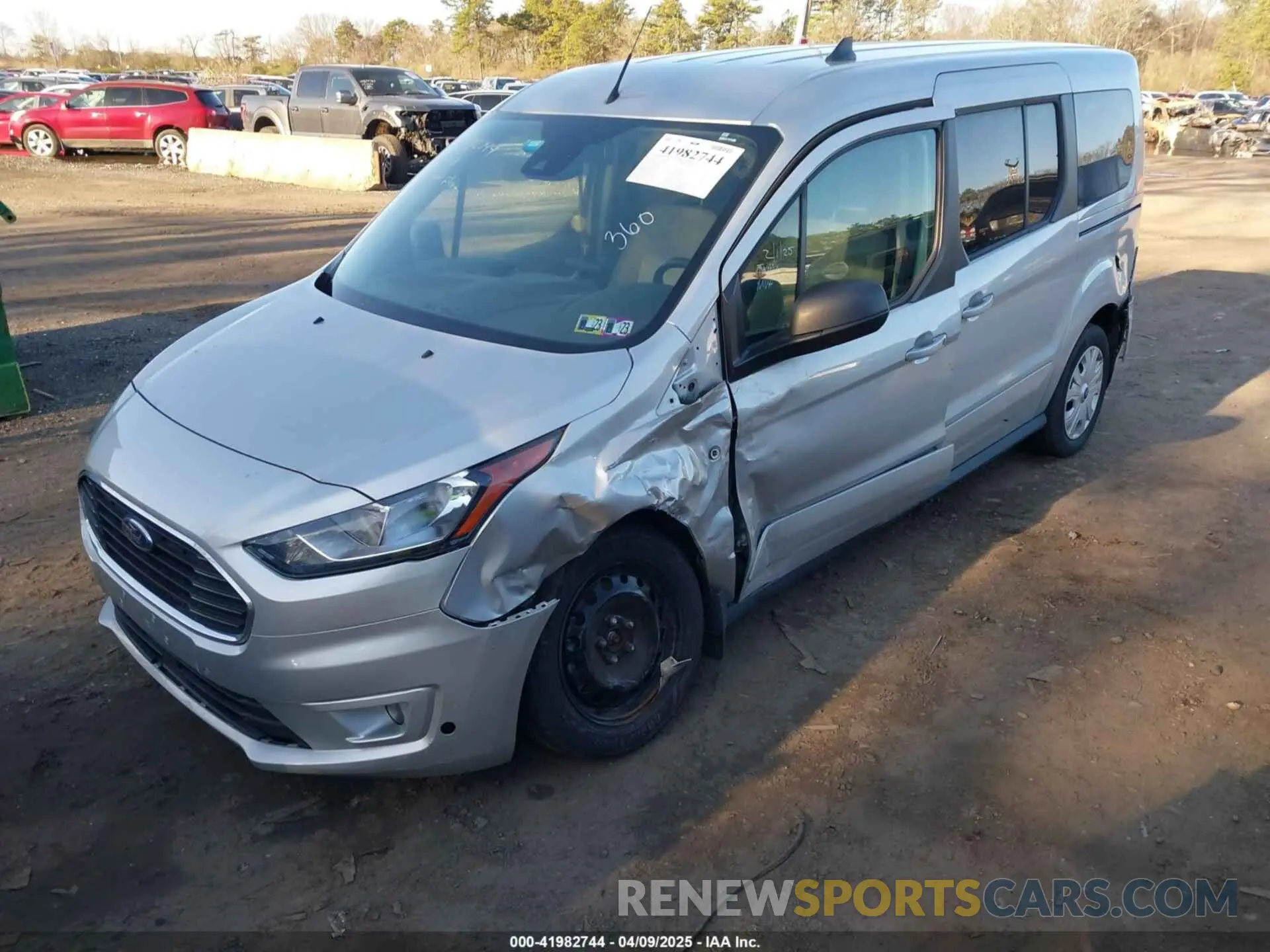 6 Photograph of a damaged car NM0GE9F26N1541310 FORD TRANSIT CONNECT 2022