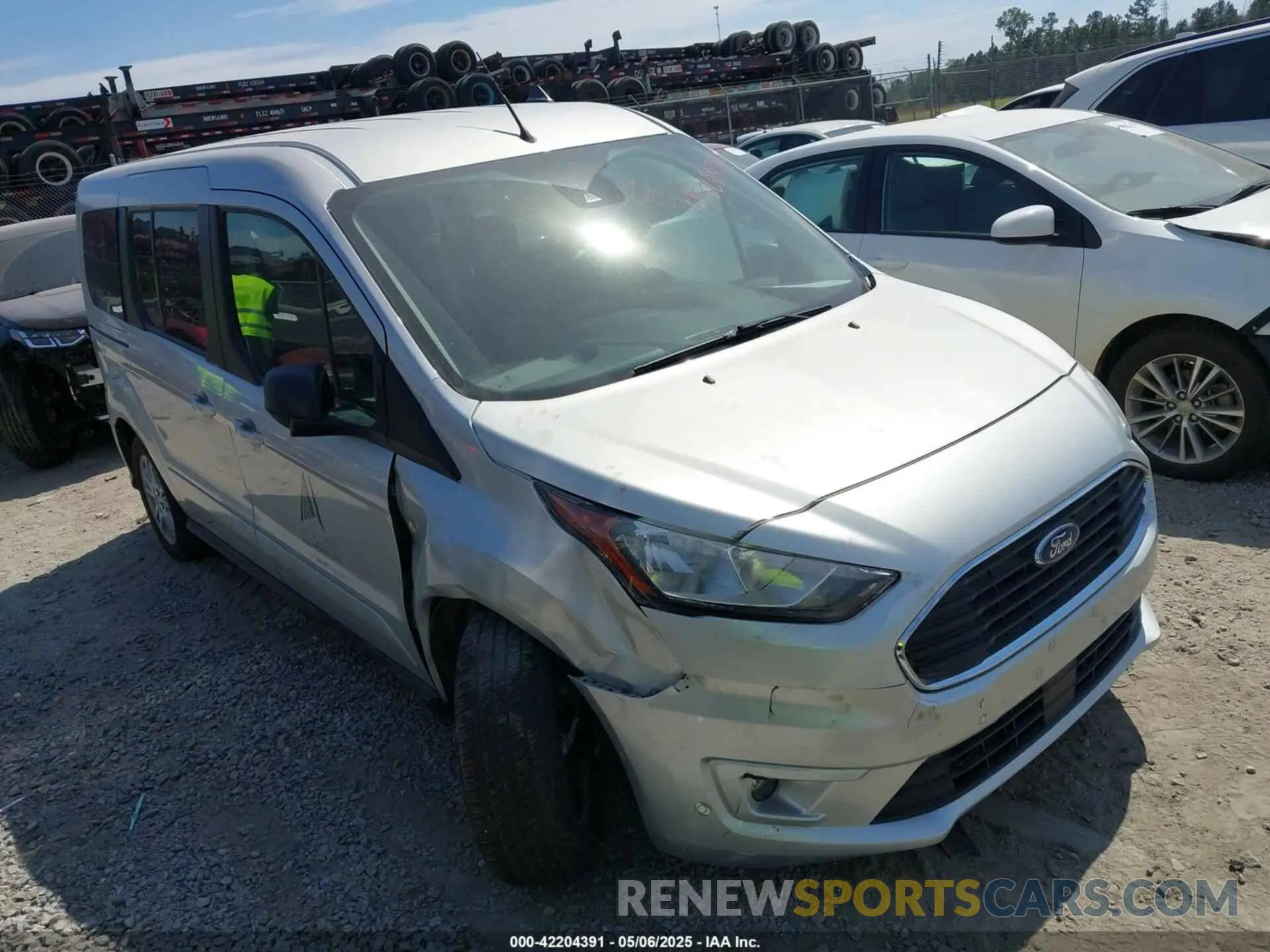 1 Photograph of a damaged car NM0GE9F27N1510048 FORD TRANSIT CONNECT 2022