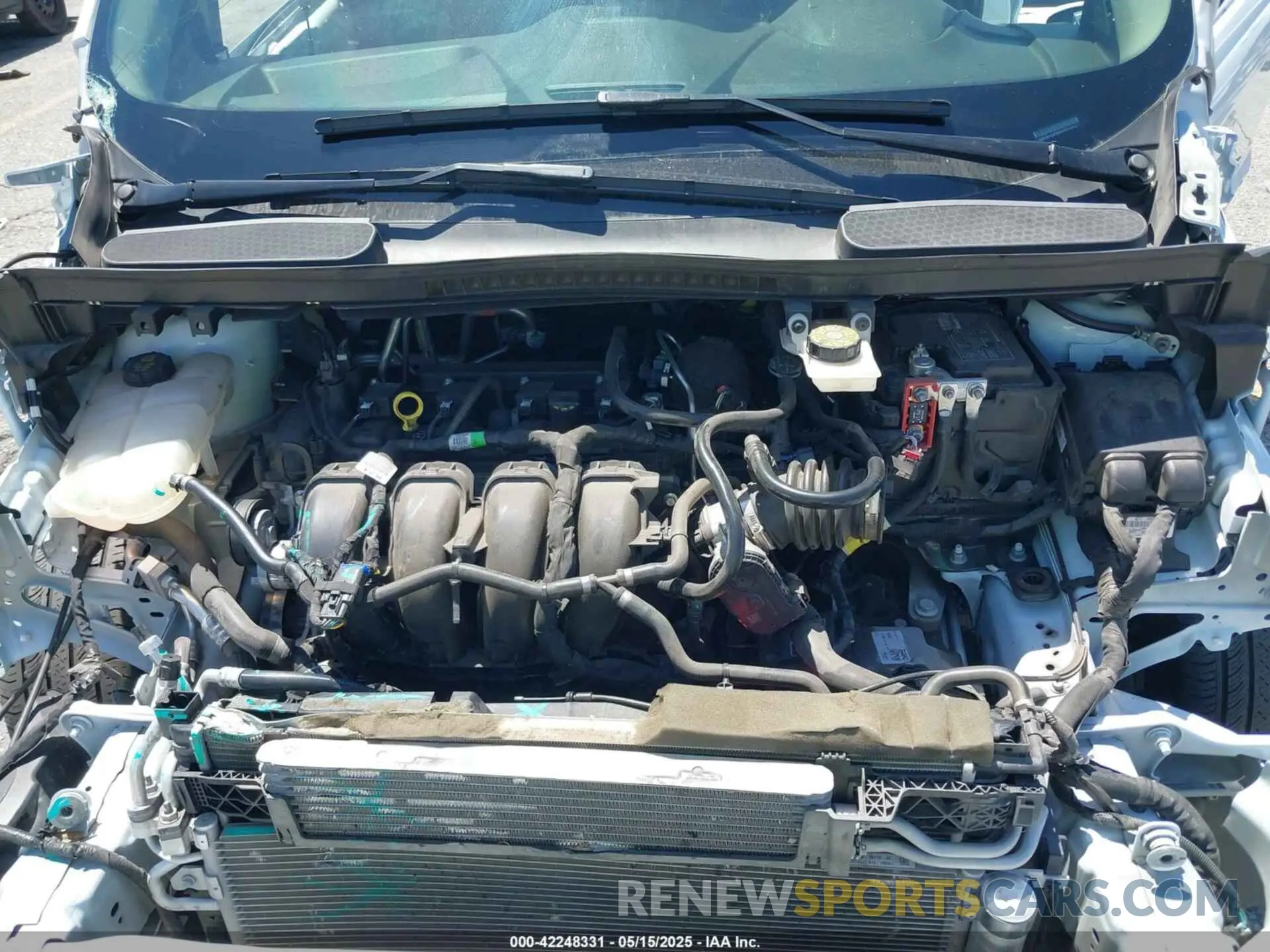 10 Photograph of a damaged car NM0GS9F28N1514084 FORD TRANSIT CONNECT 2022
