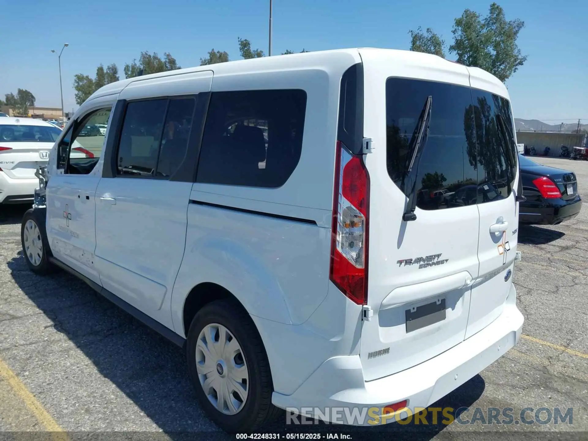 3 Photograph of a damaged car NM0GS9F28N1514084 FORD TRANSIT CONNECT 2022