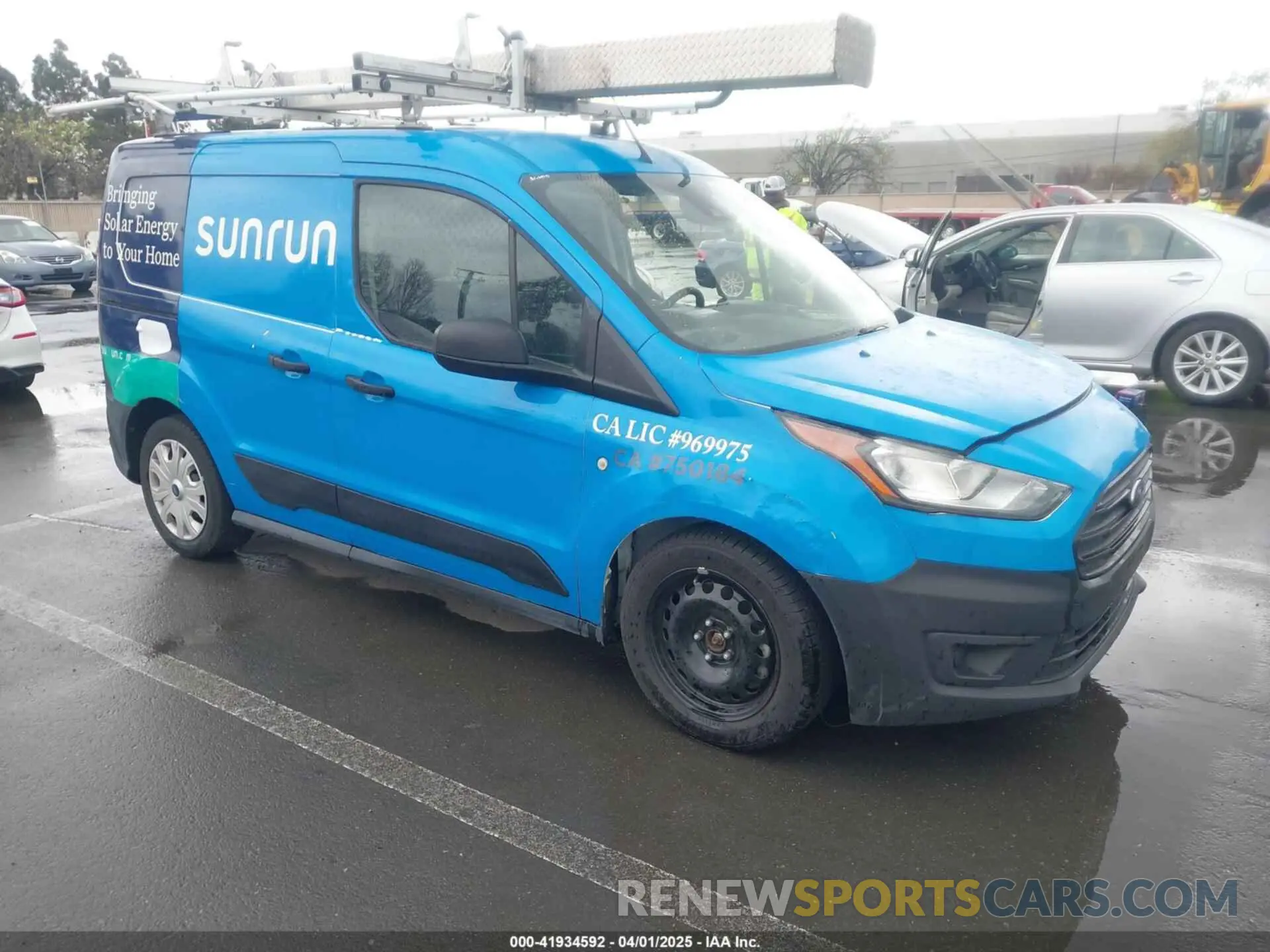 1 Фотография поврежденного автомобиля NM0LS6S23N1524833 FORD TRANSIT CONNECT 2022