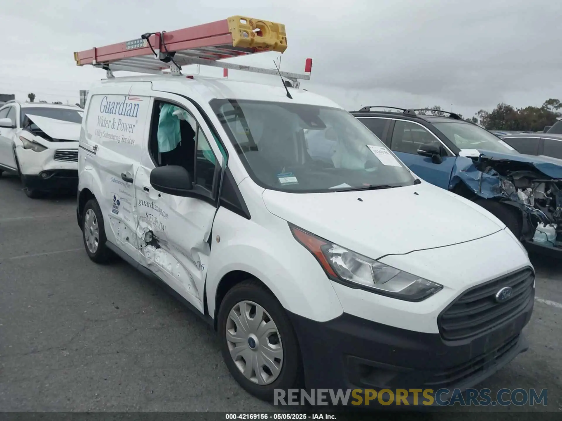 1 Фотография поврежденного автомобиля NM0LS6S25N1515521 FORD TRANSIT CONNECT 2022
