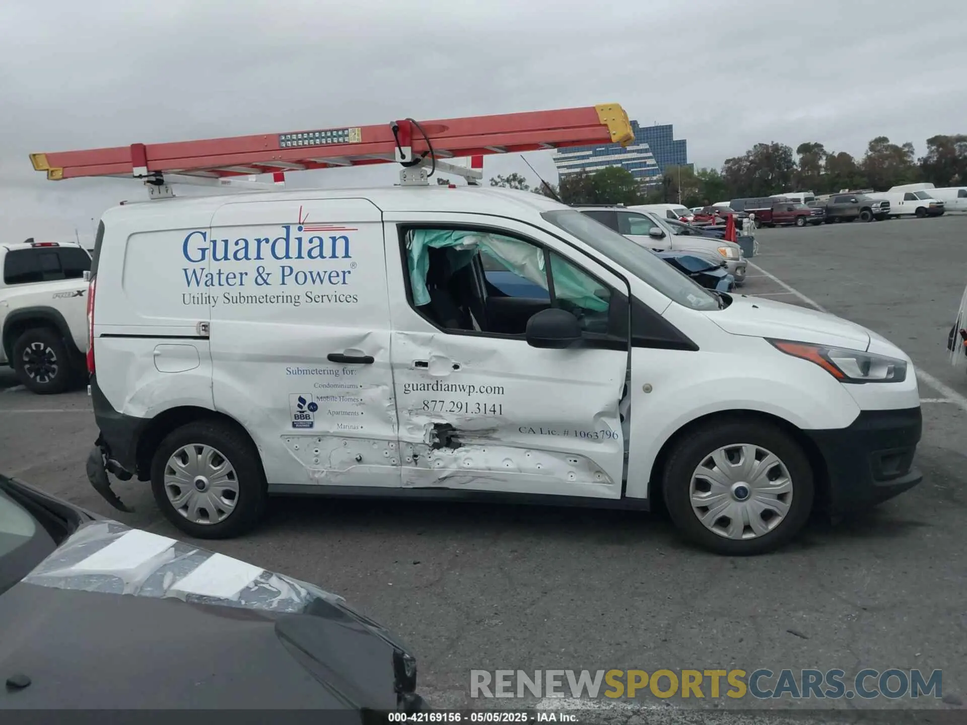 13 Фотография поврежденного автомобиля NM0LS6S25N1515521 FORD TRANSIT CONNECT 2022