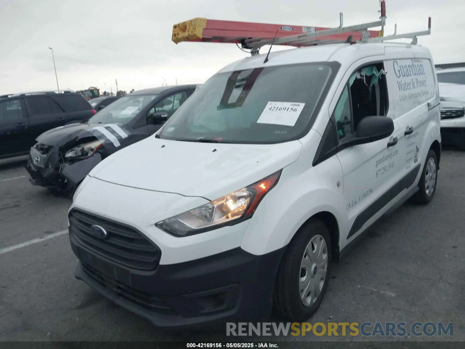 2 Фотография поврежденного автомобиля NM0LS6S25N1515521 FORD TRANSIT CONNECT 2022