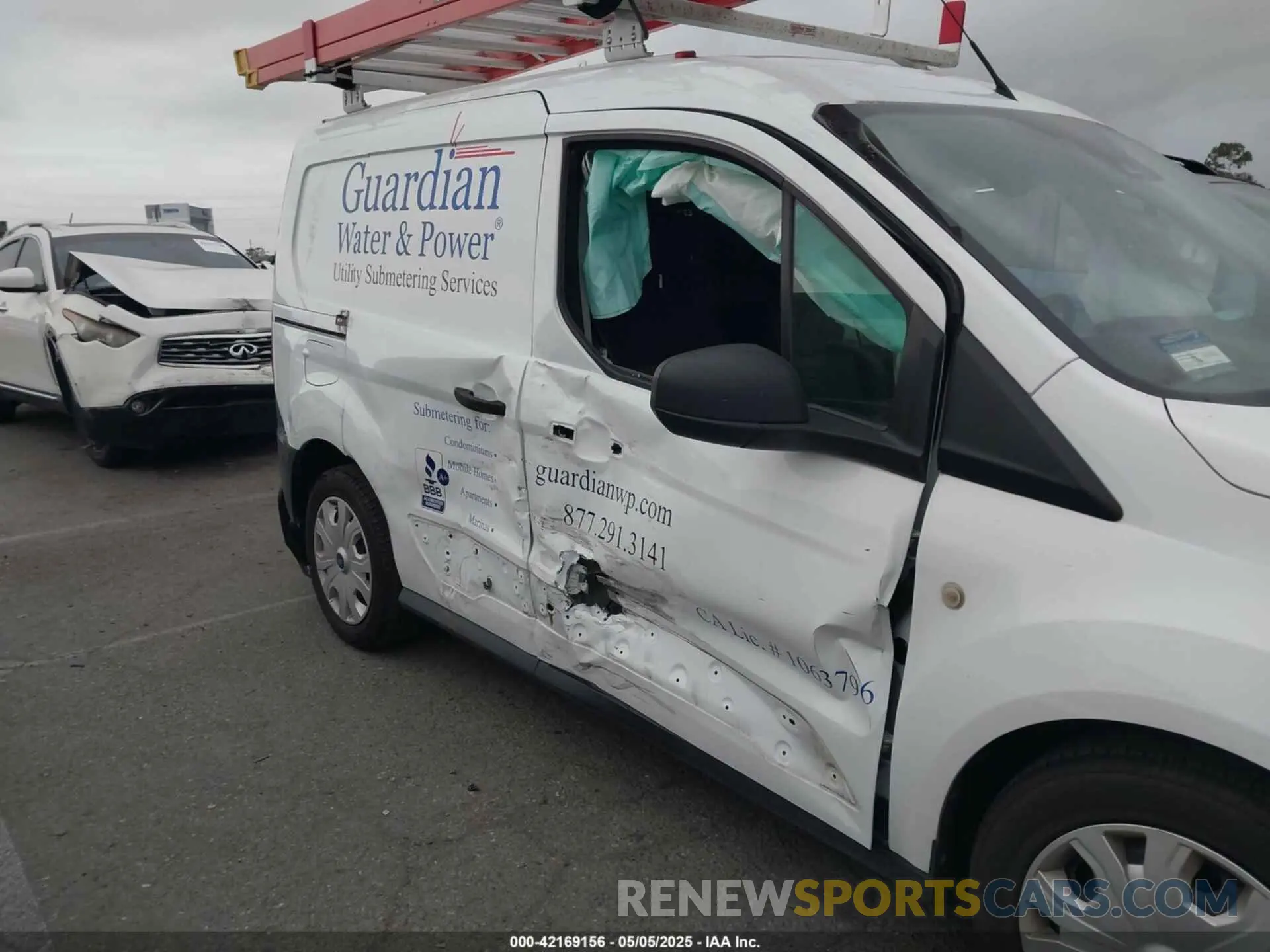 6 Фотография поврежденного автомобиля NM0LS6S25N1515521 FORD TRANSIT CONNECT 2022