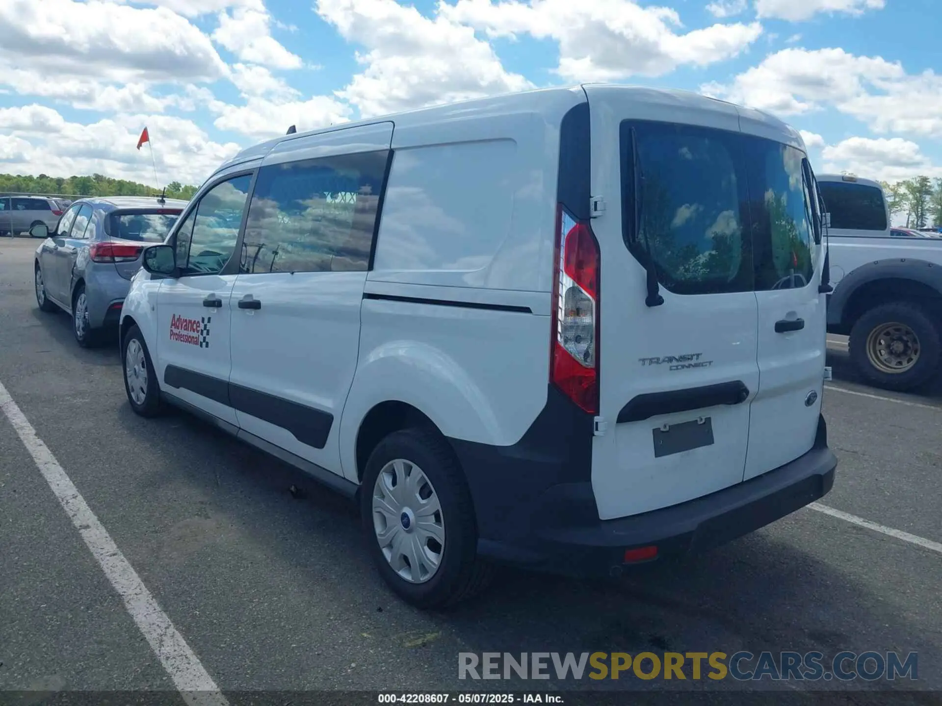3 Photograph of a damaged car NM0LS7S23N1537894 FORD TRANSIT CONNECT 2022