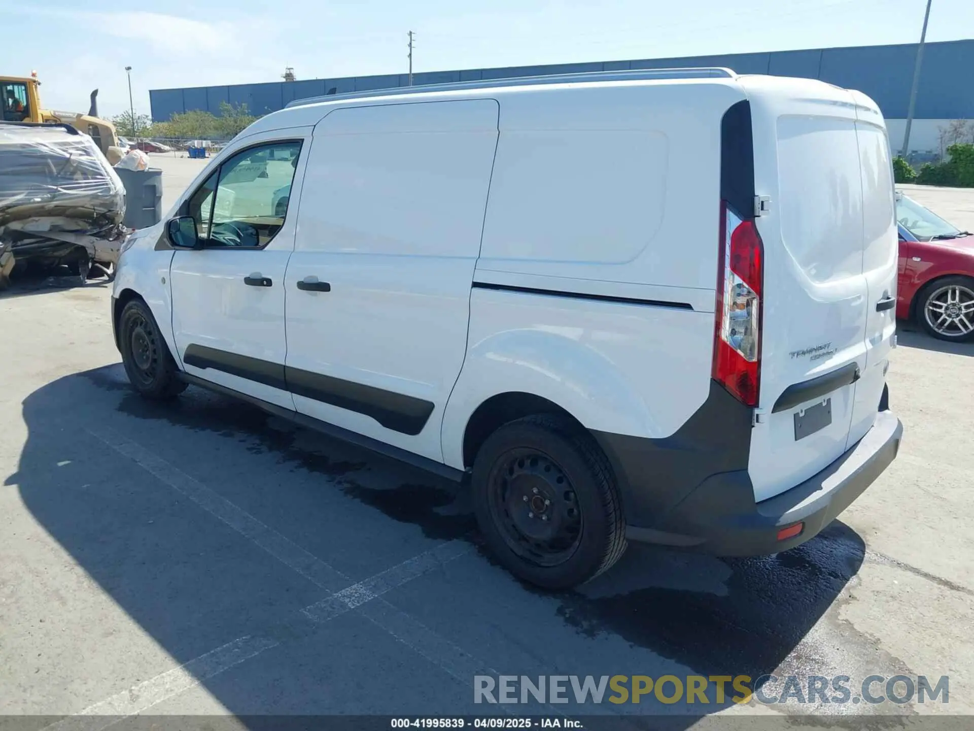 3 Фотография поврежденного автомобиля NM0LS7S25N1507747 FORD TRANSIT CONNECT 2022