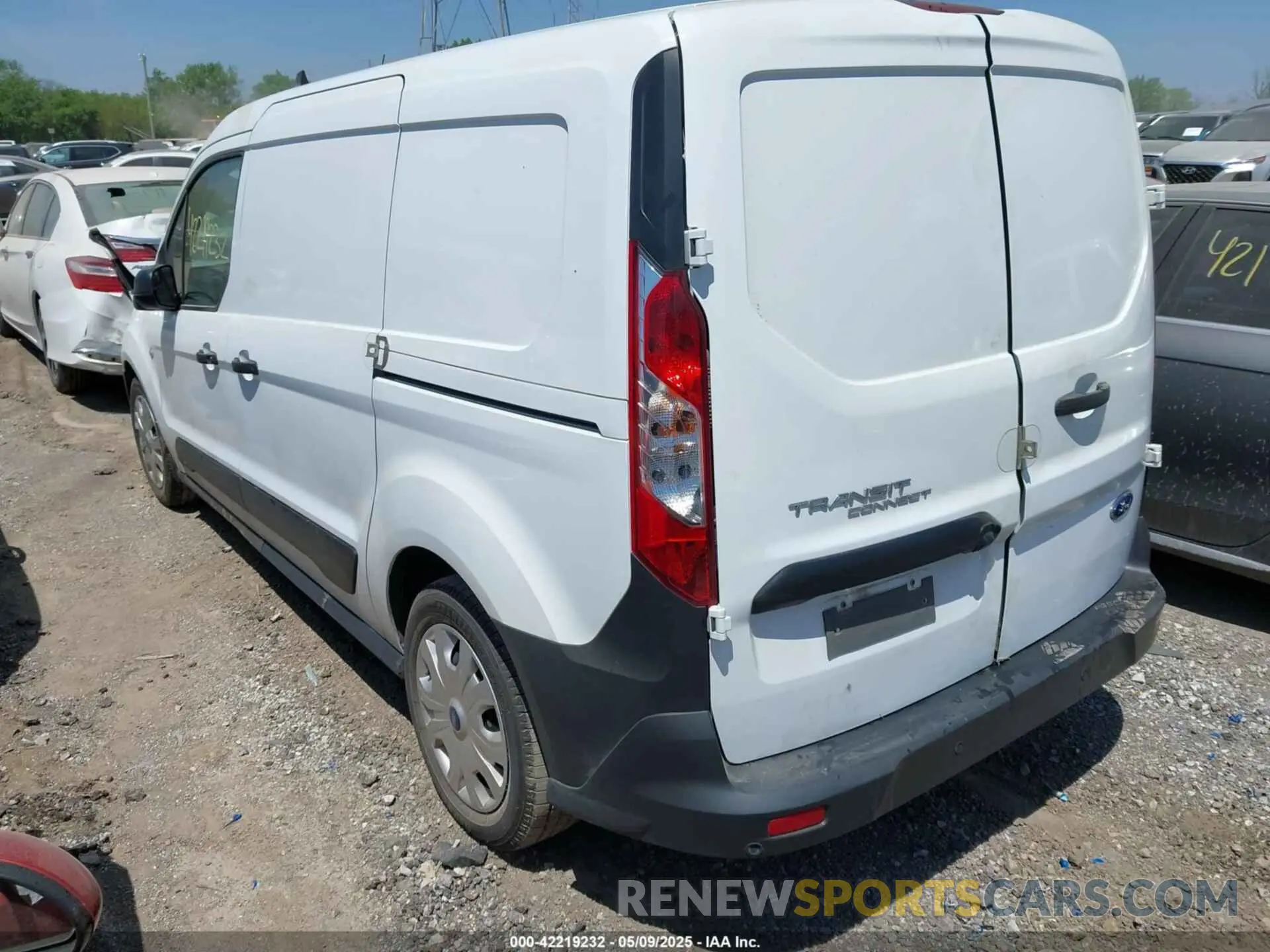 3 Фотография поврежденного автомобиля NM0LS7S26N1514173 FORD TRANSIT CONNECT 2022