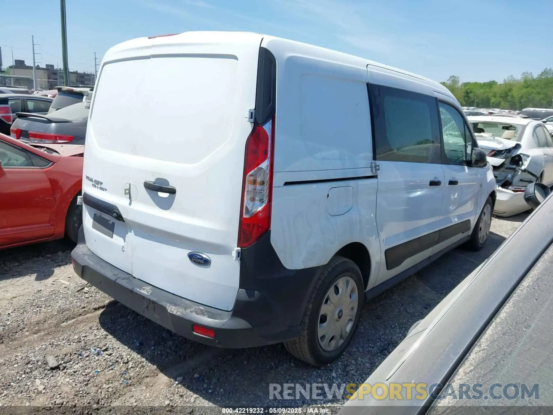 4 Фотография поврежденного автомобиля NM0LS7S26N1514173 FORD TRANSIT CONNECT 2022