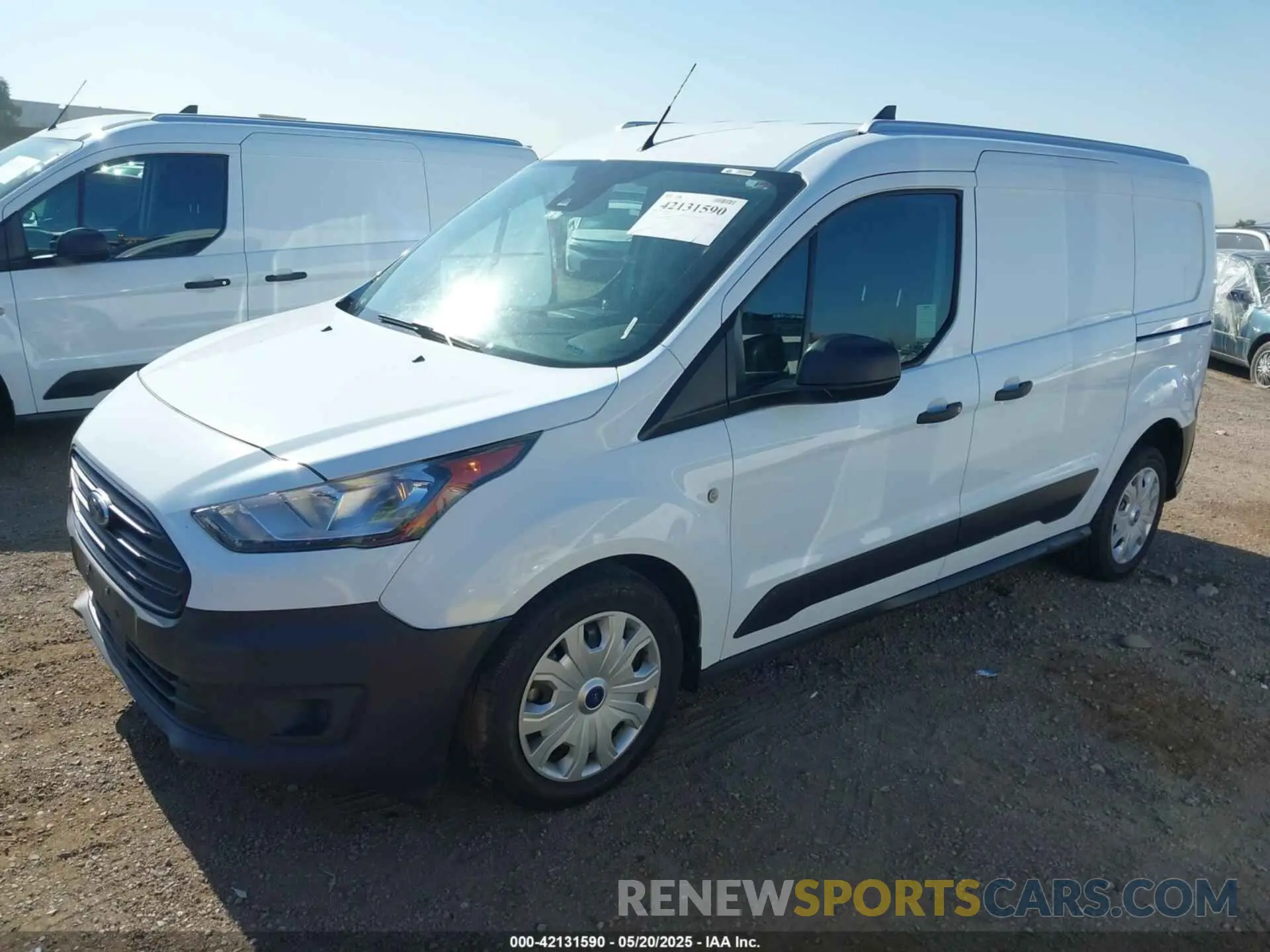 2 Photograph of a damaged car NM0LS7S27N1510438 FORD TRANSIT CONNECT 2022