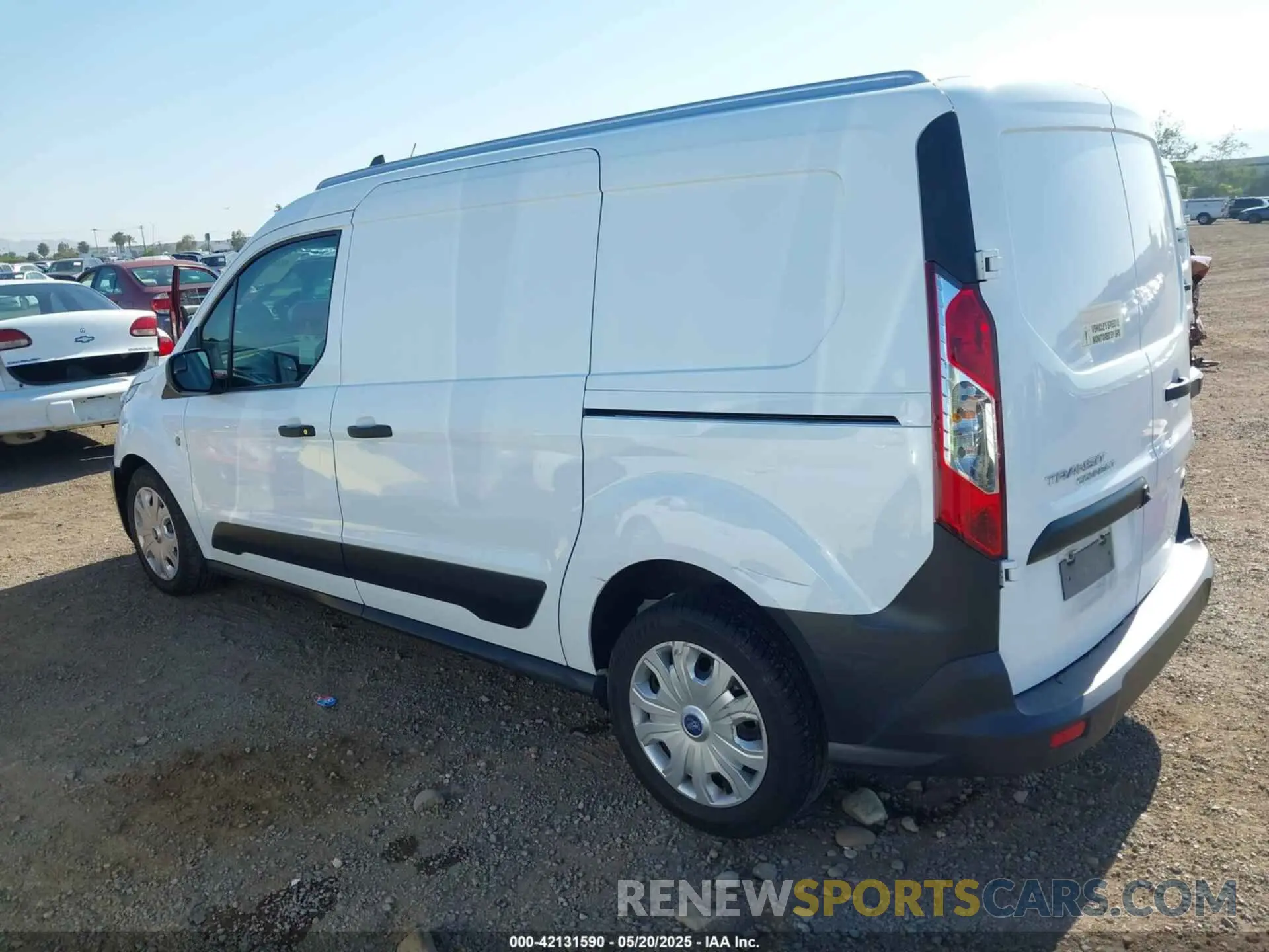 3 Photograph of a damaged car NM0LS7S27N1510438 FORD TRANSIT CONNECT 2022