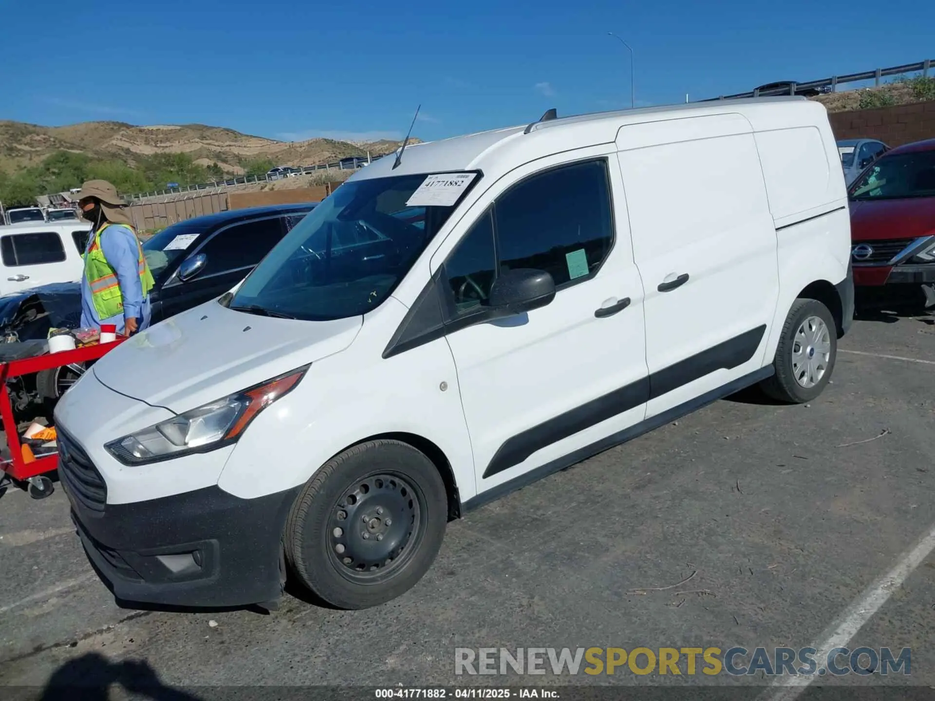 2 Фотография поврежденного автомобиля NM0LS7S28N1507726 FORD TRANSIT CONNECT 2022