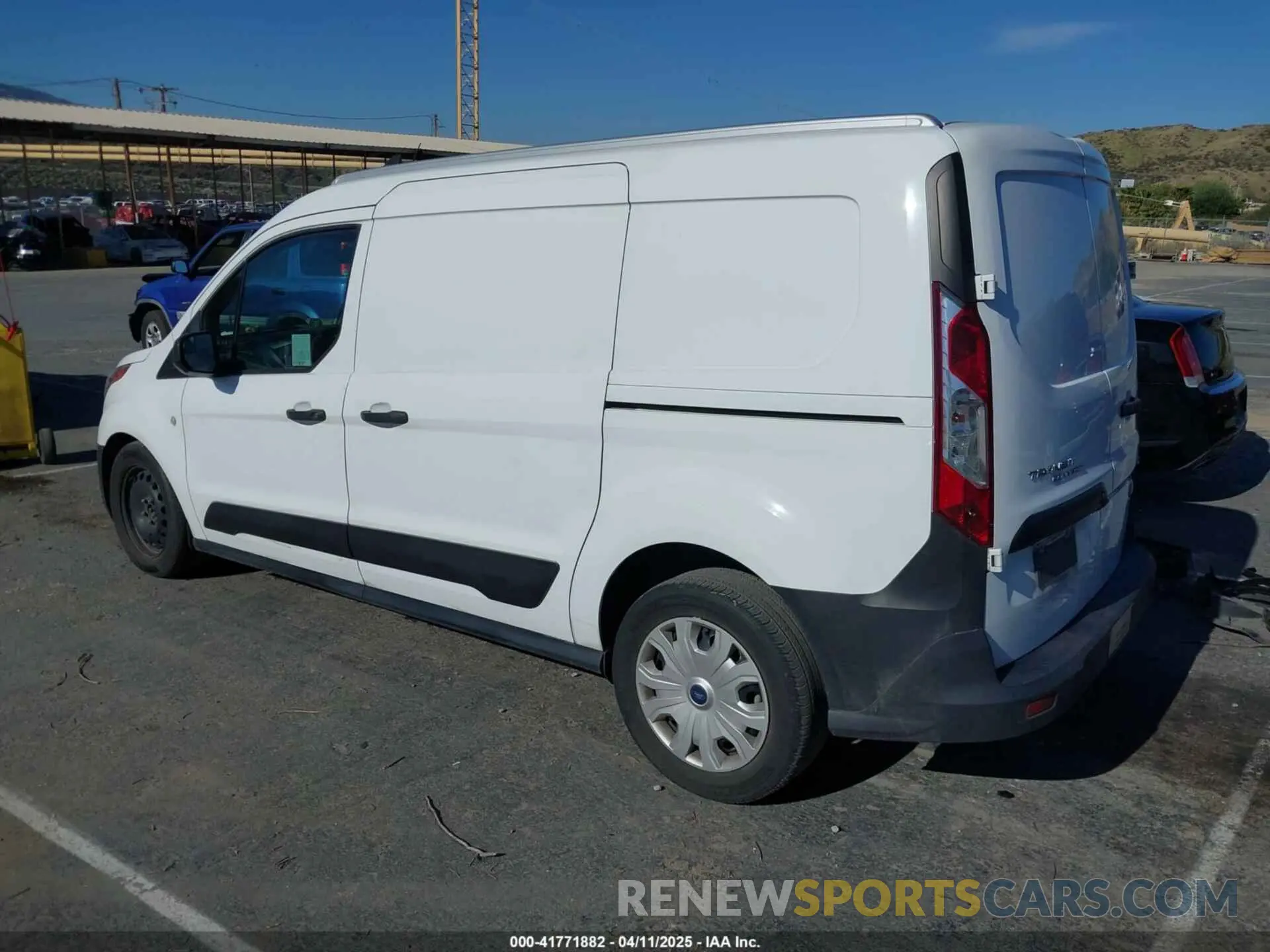 3 Фотография поврежденного автомобиля NM0LS7S28N1507726 FORD TRANSIT CONNECT 2022