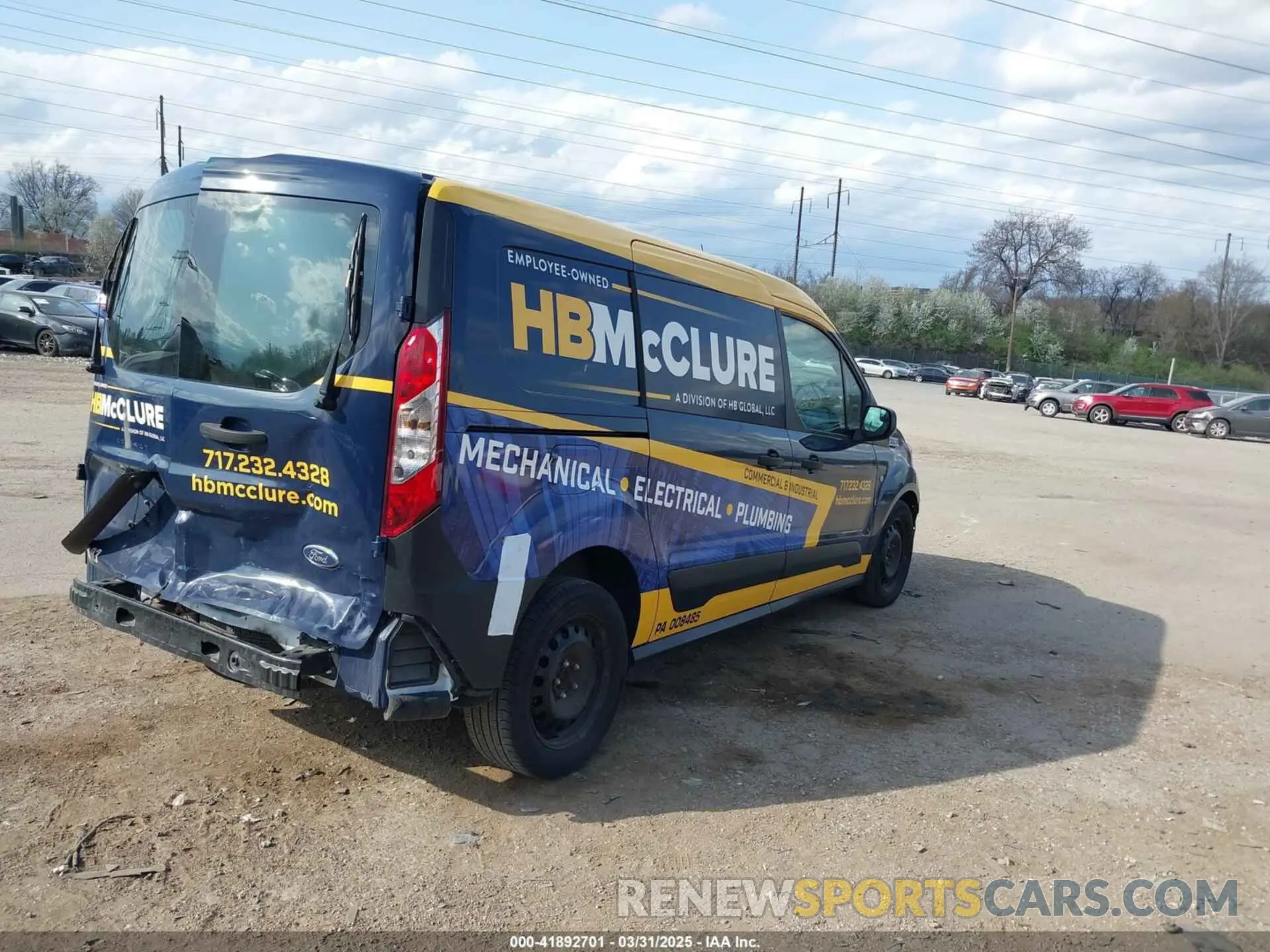 4 Фотография поврежденного автомобиля NM0LS7S2XN1530571 FORD TRANSIT CONNECT 2022