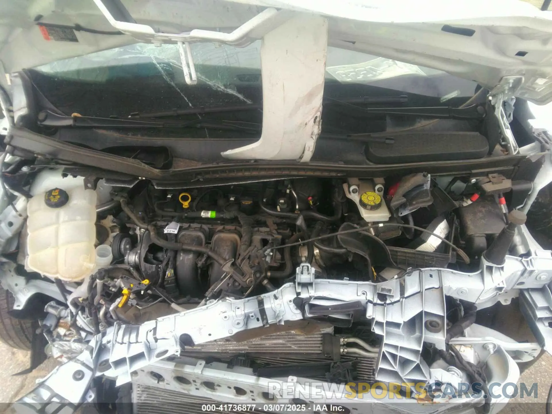 10 Фотография поврежденного автомобиля NM0LS7S2XN1543014 FORD TRANSIT CONNECT 2022