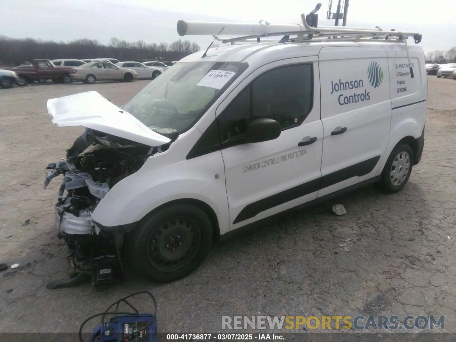 2 Фотография поврежденного автомобиля NM0LS7S2XN1543014 FORD TRANSIT CONNECT 2022