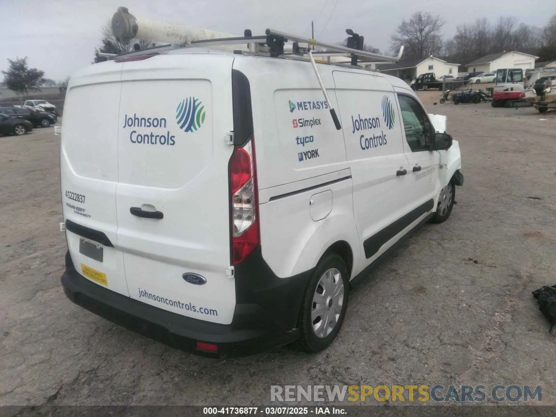 4 Фотография поврежденного автомобиля NM0LS7S2XN1543014 FORD TRANSIT CONNECT 2022