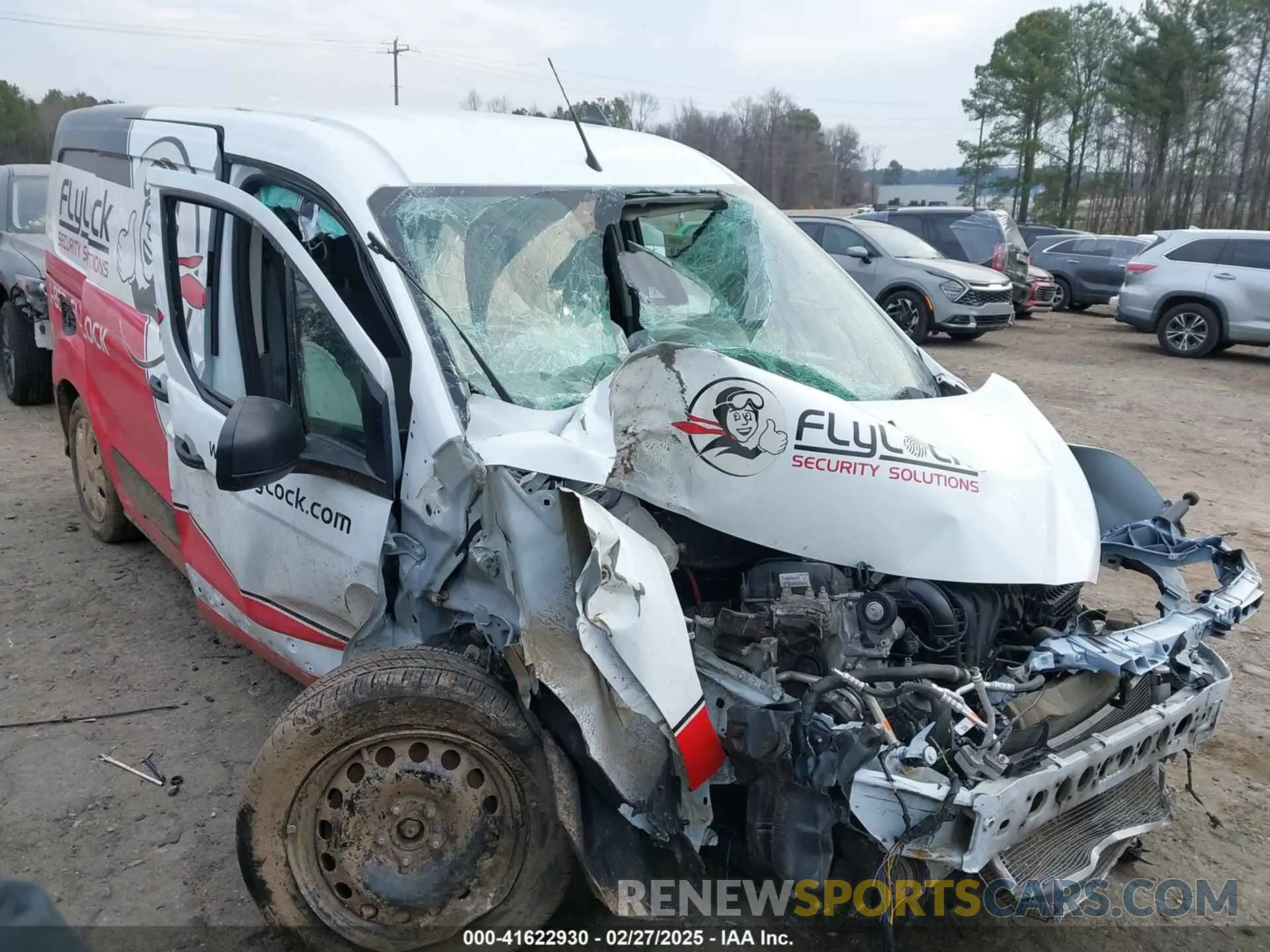 1 Фотография поврежденного автомобиля NM0LS7S71N1527716 FORD TRANSIT CONNECT 2022