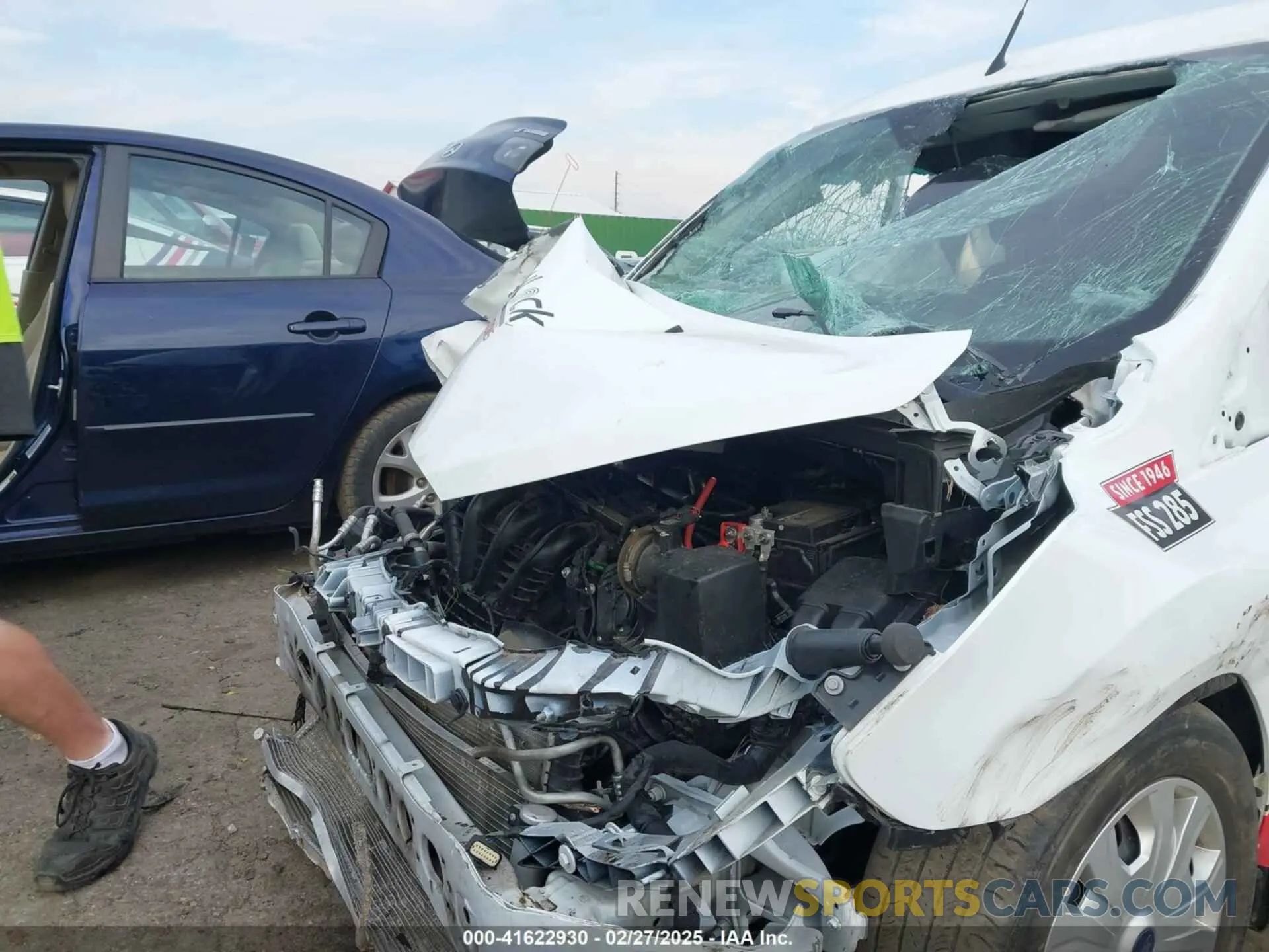 20 Фотография поврежденного автомобиля NM0LS7S71N1527716 FORD TRANSIT CONNECT 2022