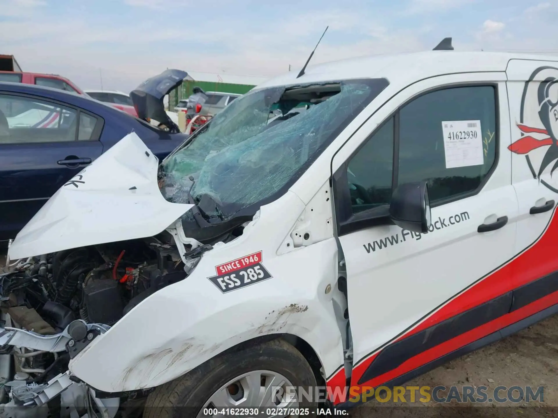 21 Фотография поврежденного автомобиля NM0LS7S71N1527716 FORD TRANSIT CONNECT 2022