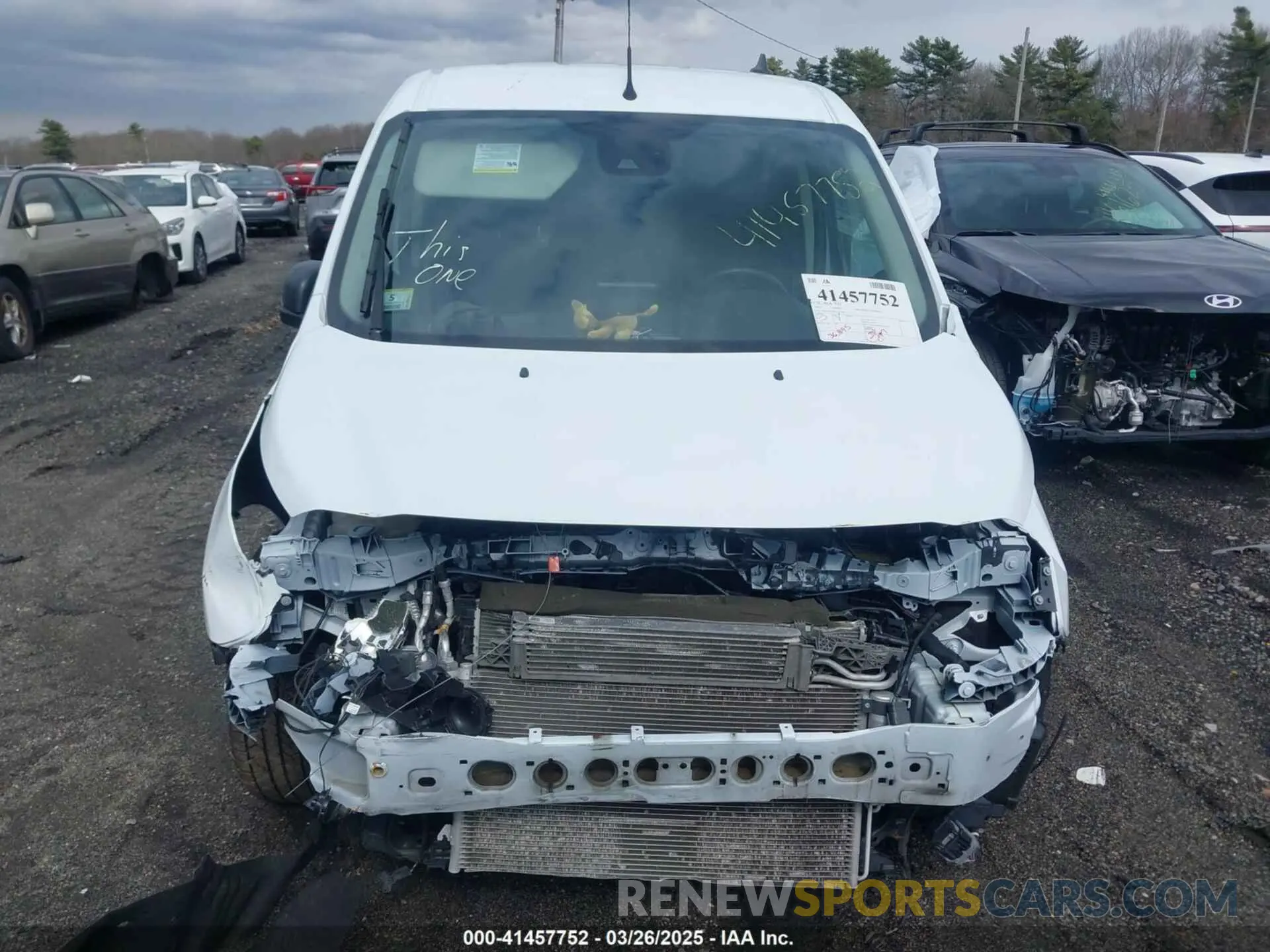 12 Фотография поврежденного автомобиля NM0LS7S78N1517636 FORD TRANSIT CONNECT 2022