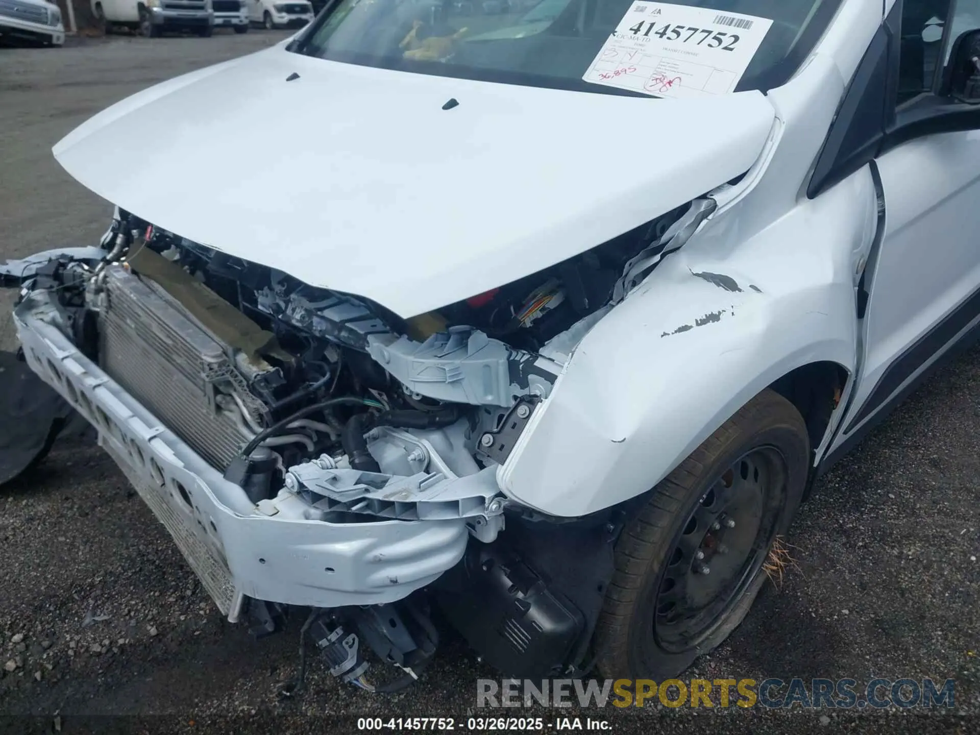 6 Фотография поврежденного автомобиля NM0LS7S78N1517636 FORD TRANSIT CONNECT 2022