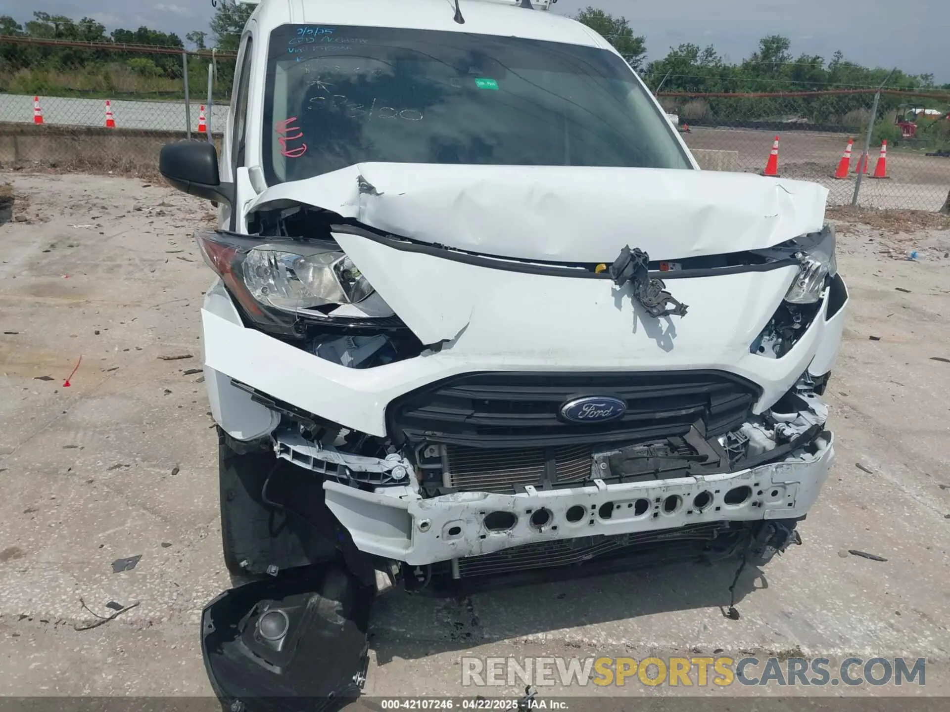 19 Photograph of a damaged car NM0LS7S7XN1518206 FORD TRANSIT CONNECT 2022