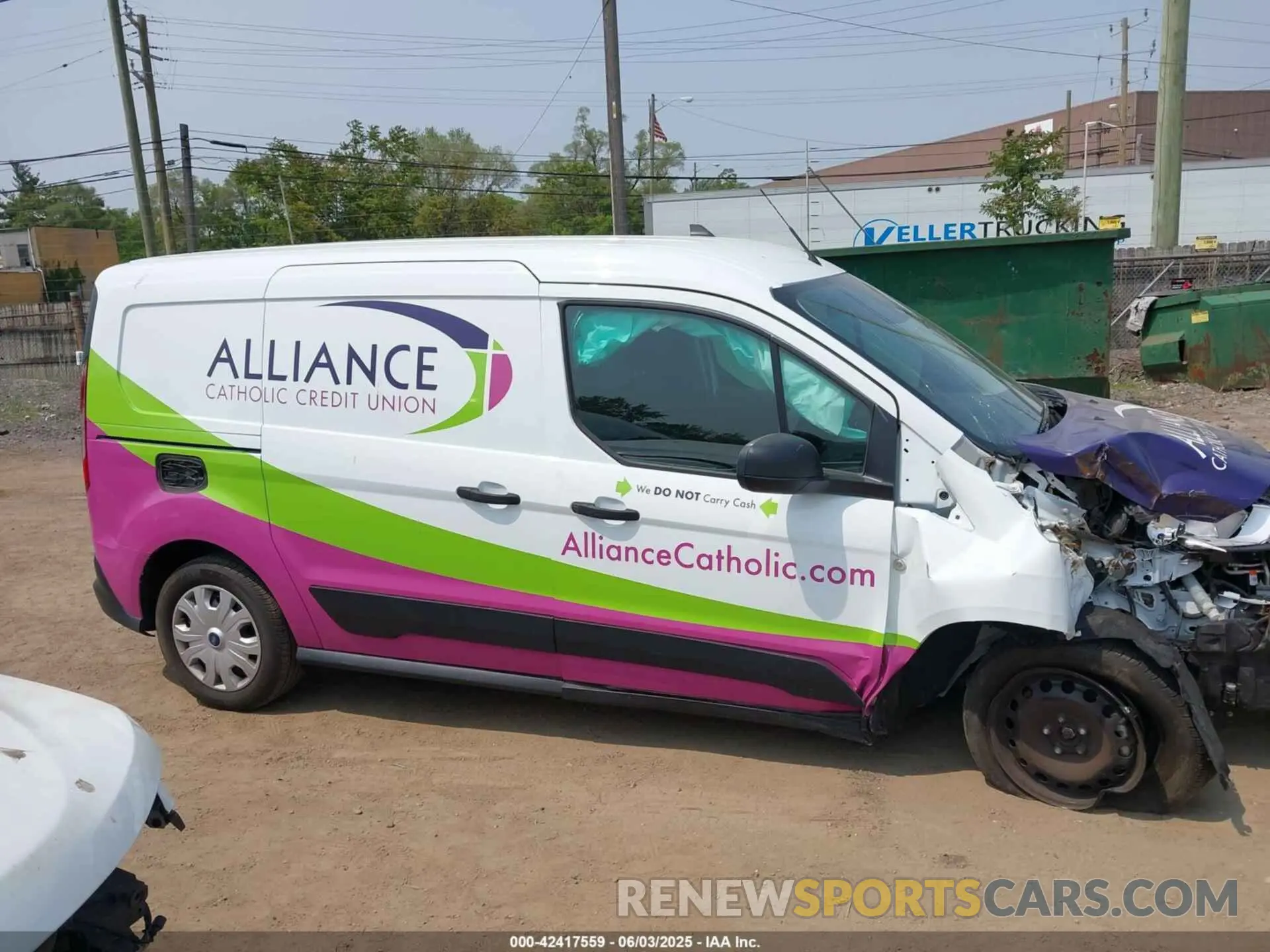 13 Фотография поврежденного автомобиля NM0LS7T21N1523295 FORD TRANSIT CONNECT 2022