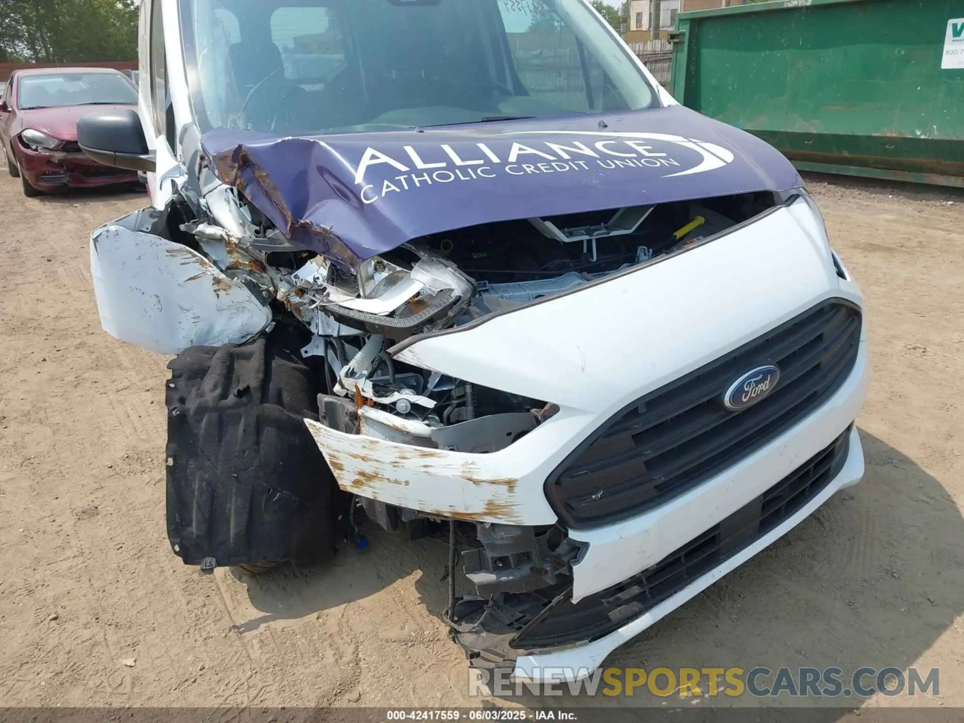 17 Фотография поврежденного автомобиля NM0LS7T21N1523295 FORD TRANSIT CONNECT 2022