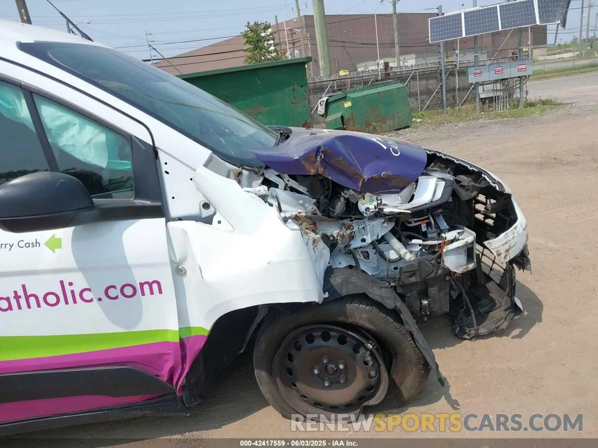 18 Фотография поврежденного автомобиля NM0LS7T21N1523295 FORD TRANSIT CONNECT 2022