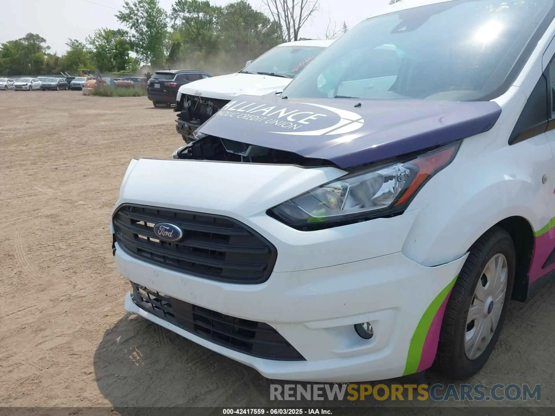 6 Фотография поврежденного автомобиля NM0LS7T21N1523295 FORD TRANSIT CONNECT 2022