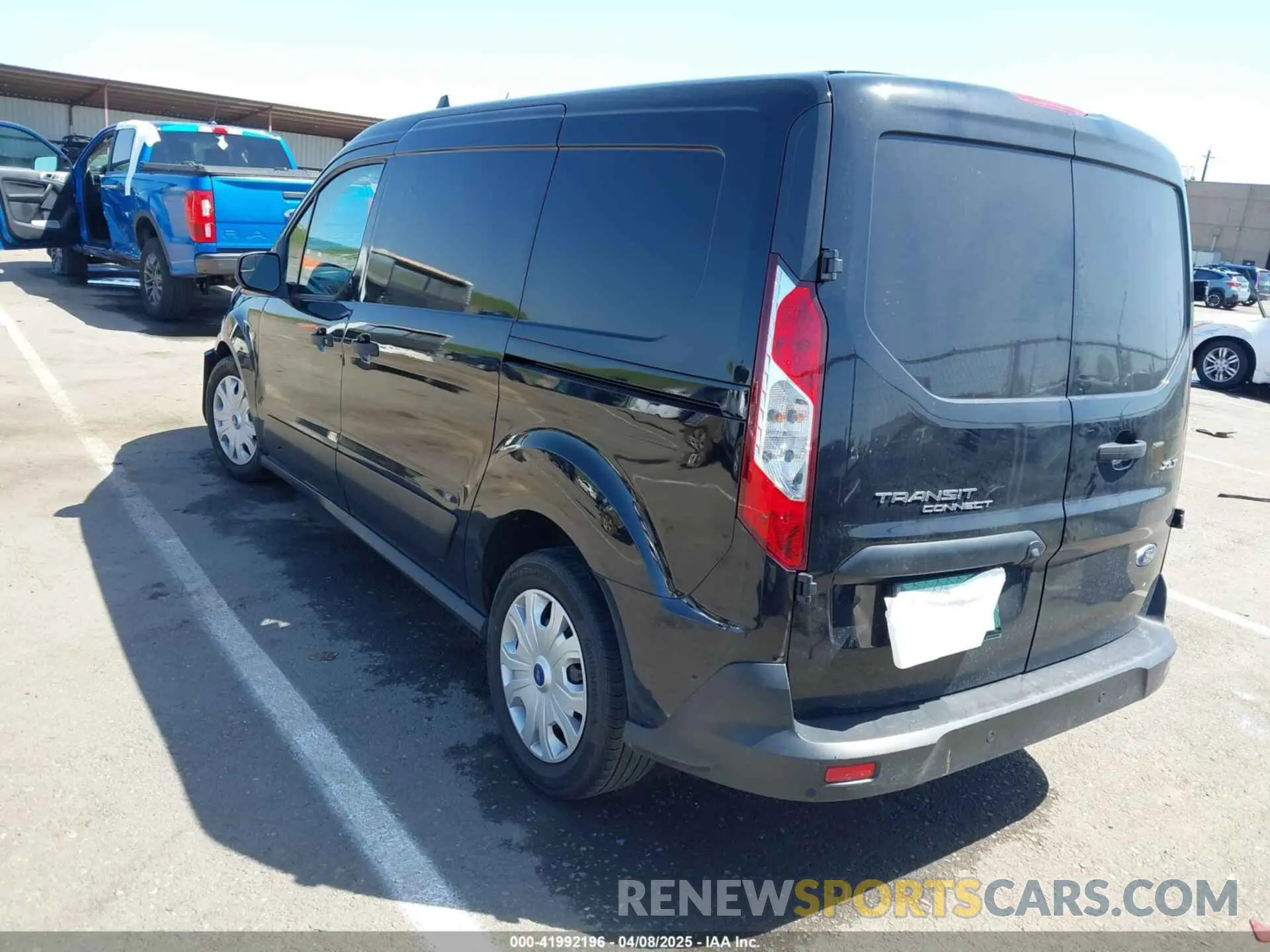 3 Photograph of a damaged car NM0LS7T25N1544697 FORD TRANSIT CONNECT 2022