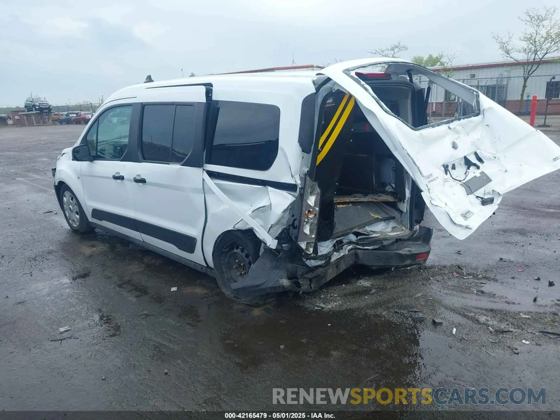 3 Photograph of a damaged car NM0GE9E26P1554157 FORD TRANSIT CONNECT 2023