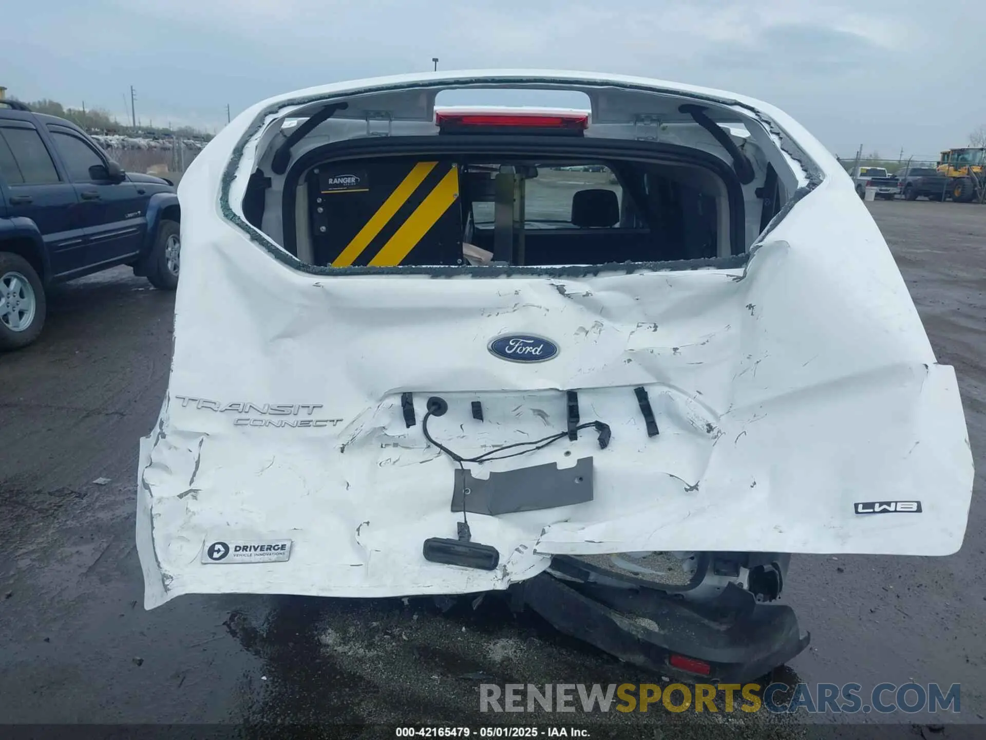 6 Photograph of a damaged car NM0GE9E26P1554157 FORD TRANSIT CONNECT 2023