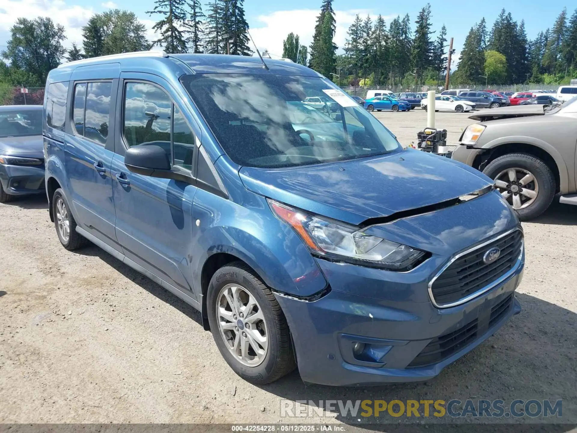 1 Photograph of a damaged car NM0GE9F28P1547094 FORD TRANSIT CONNECT 2023