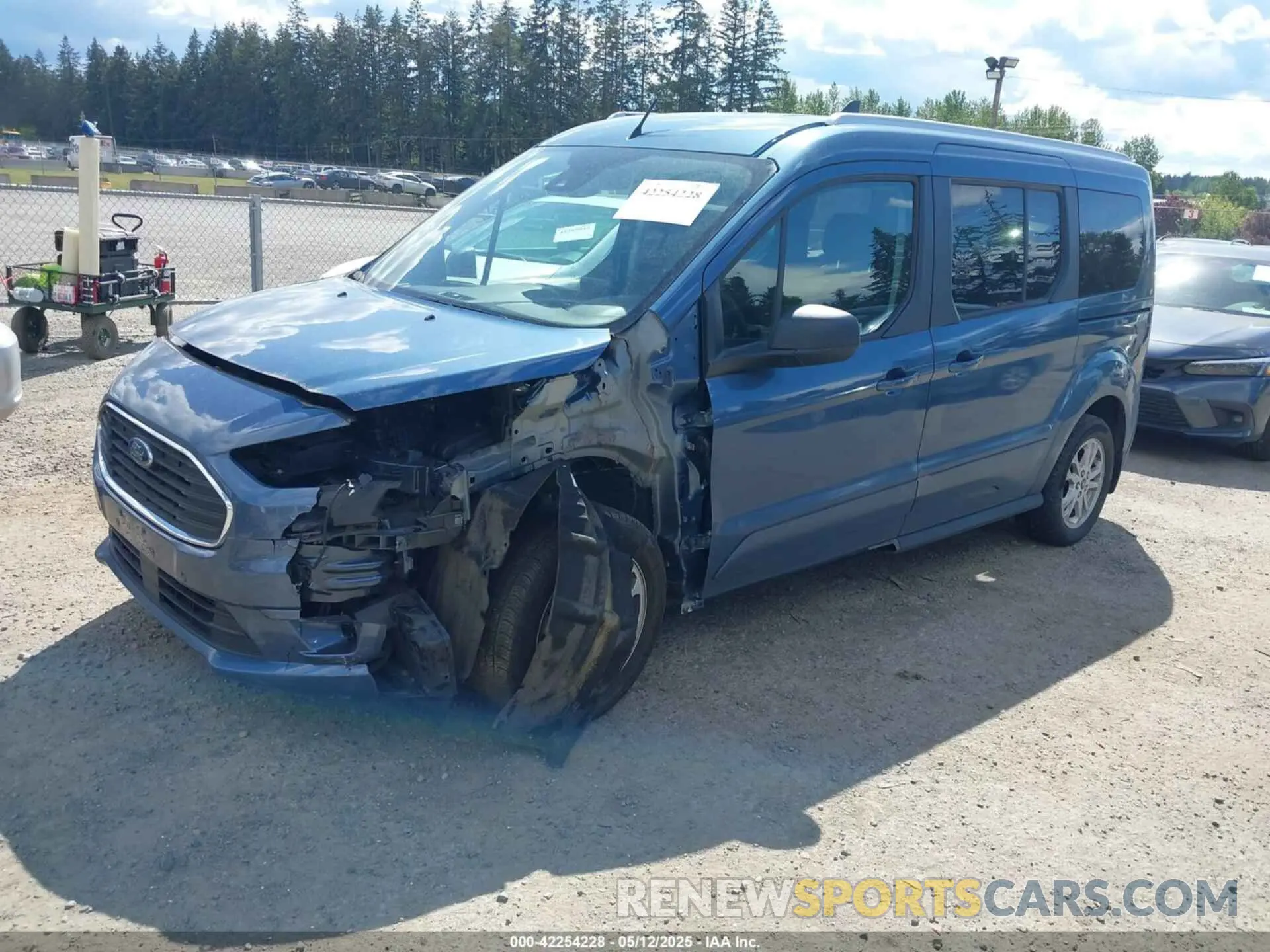 2 Photograph of a damaged car NM0GE9F28P1547094 FORD TRANSIT CONNECT 2023