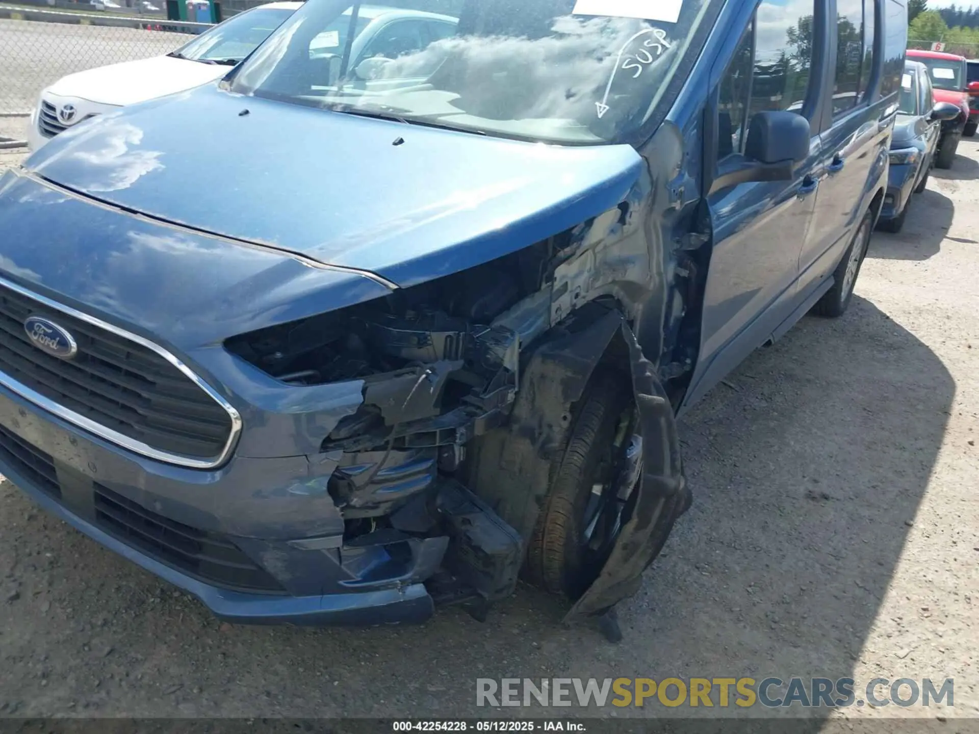 21 Photograph of a damaged car NM0GE9F28P1547094 FORD TRANSIT CONNECT 2023