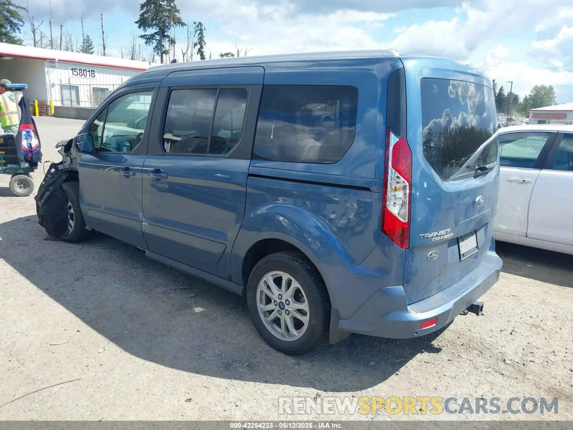 3 Photograph of a damaged car NM0GE9F28P1547094 FORD TRANSIT CONNECT 2023