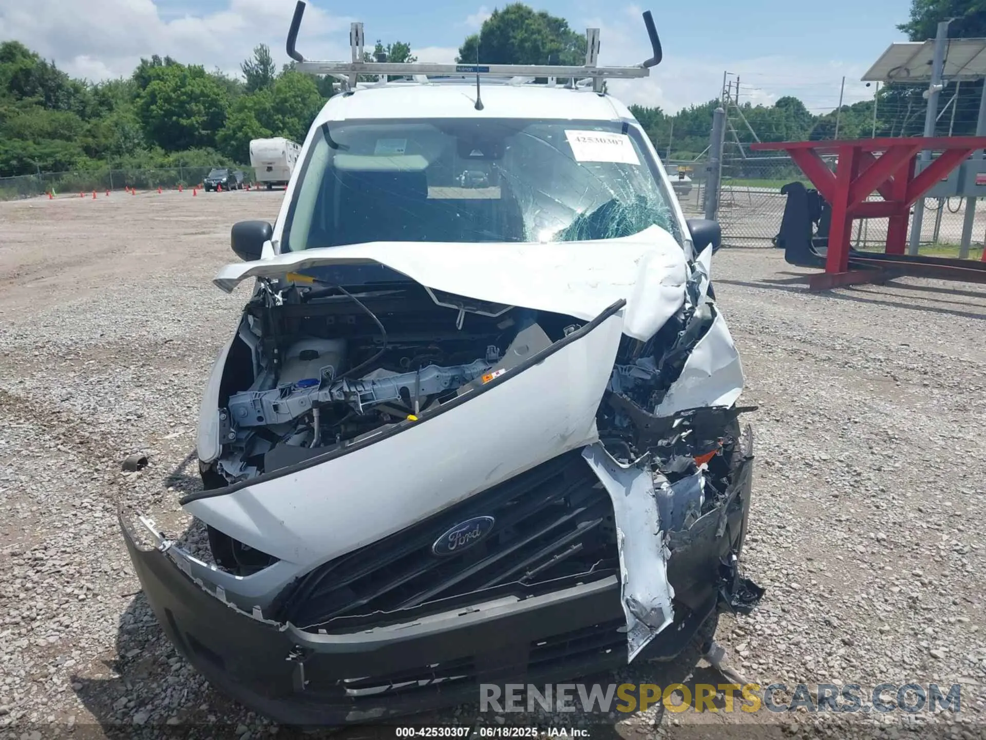 13 Photograph of a damaged car NM0LE7S27P1569645 FORD TRANSIT CONNECT 2023