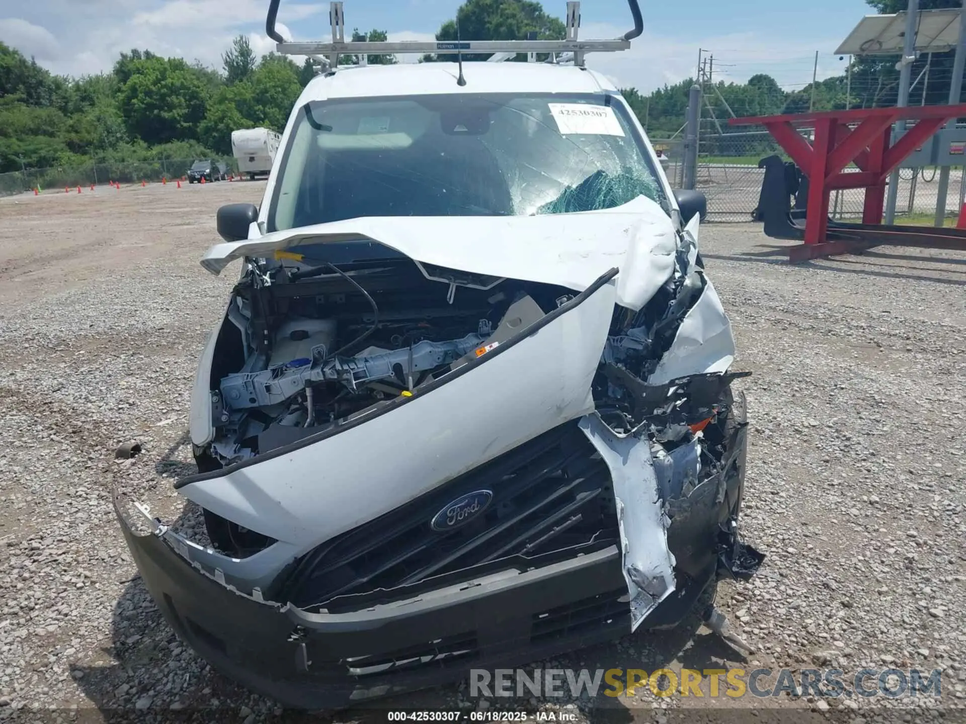 6 Photograph of a damaged car NM0LE7S27P1569645 FORD TRANSIT CONNECT 2023