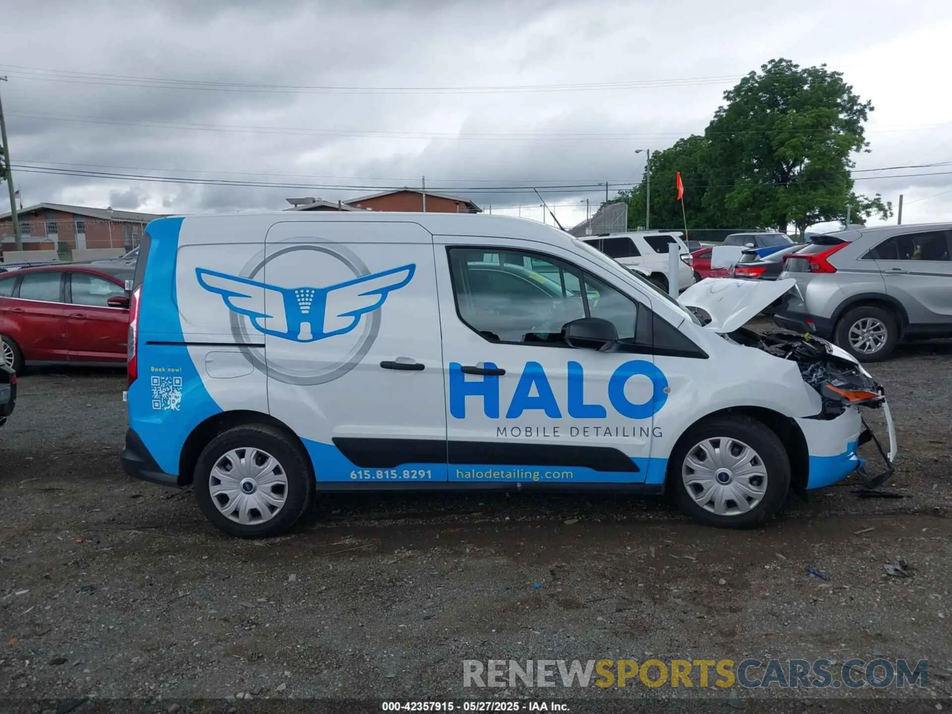 13 Photograph of a damaged car NM0LS6T23P1566968 FORD TRANSIT CONNECT 2023