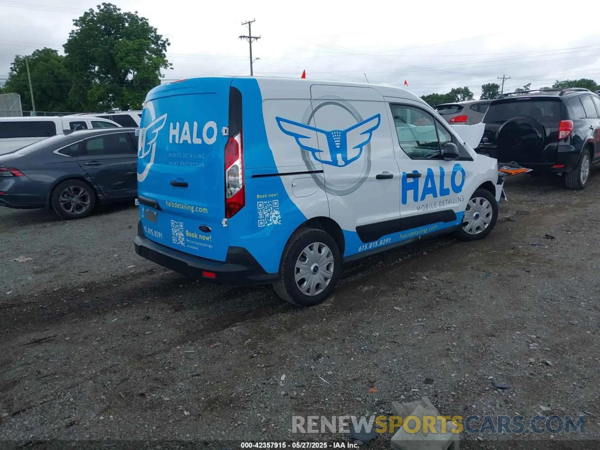 4 Photograph of a damaged car NM0LS6T23P1566968 FORD TRANSIT CONNECT 2023